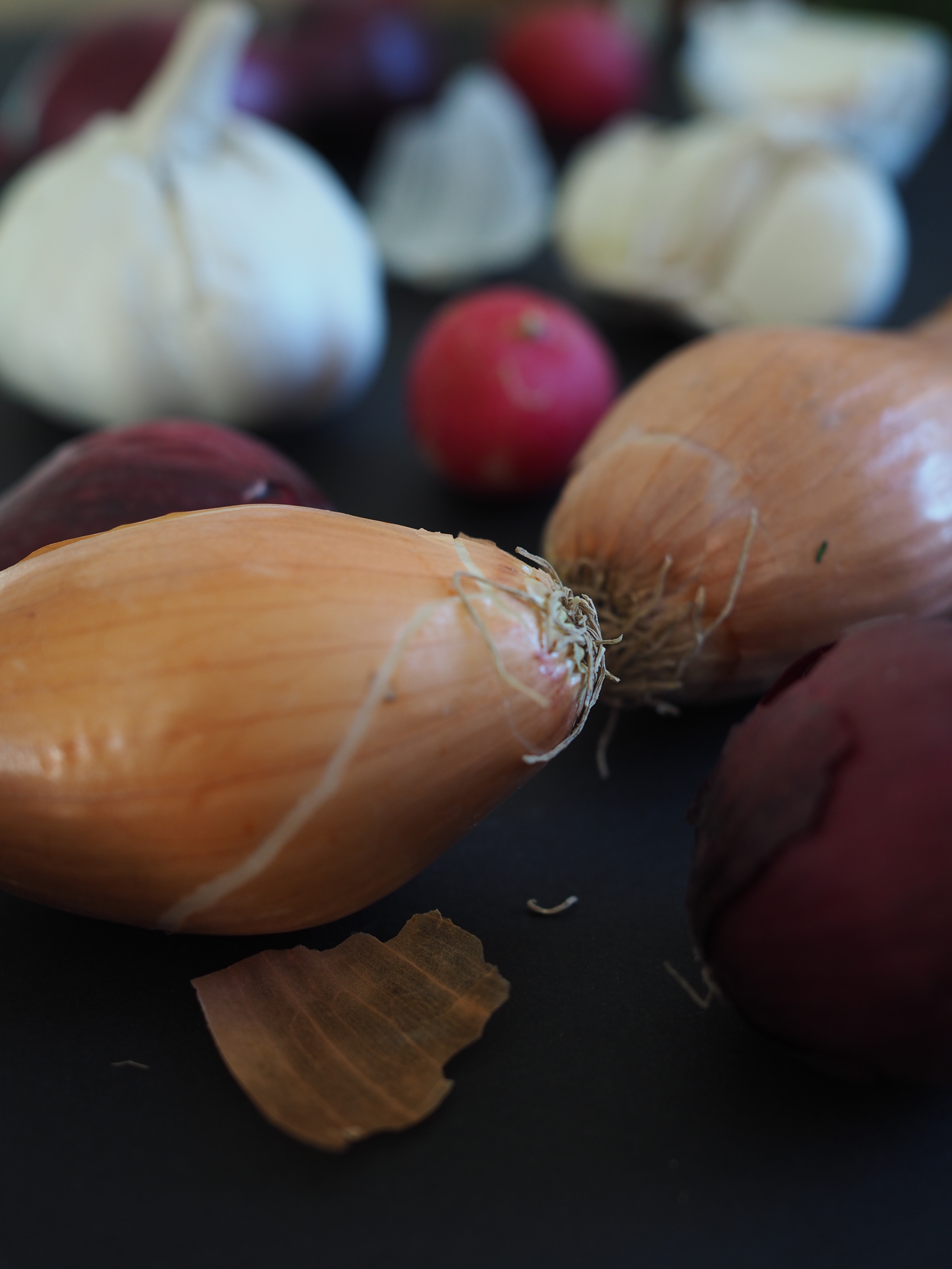 Pan-Seared Fish & Radish Salad with Slow Fried Potatoes