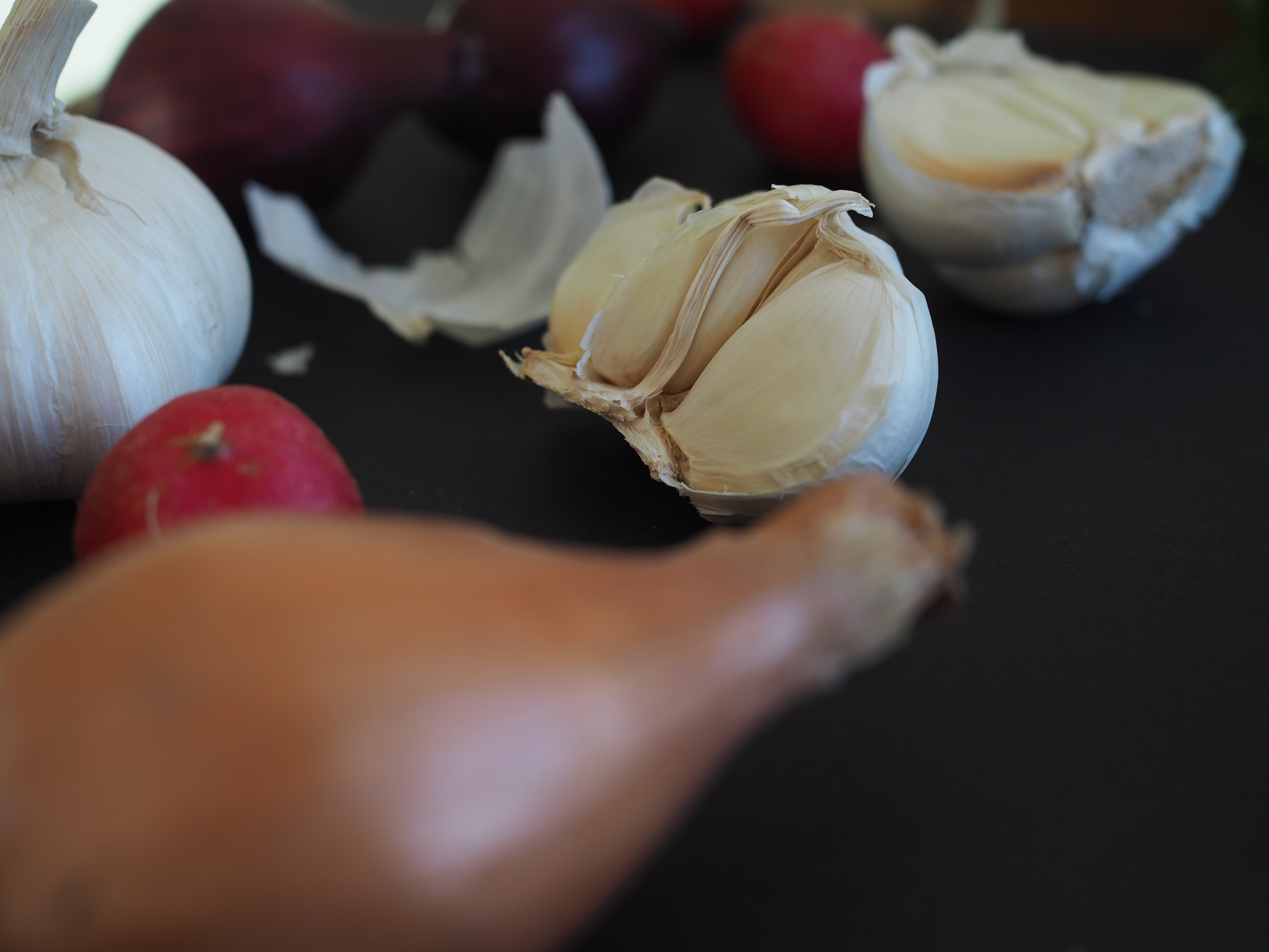 Pan-Seared Fish & Radish Salad with Slow-Fried Potatoes