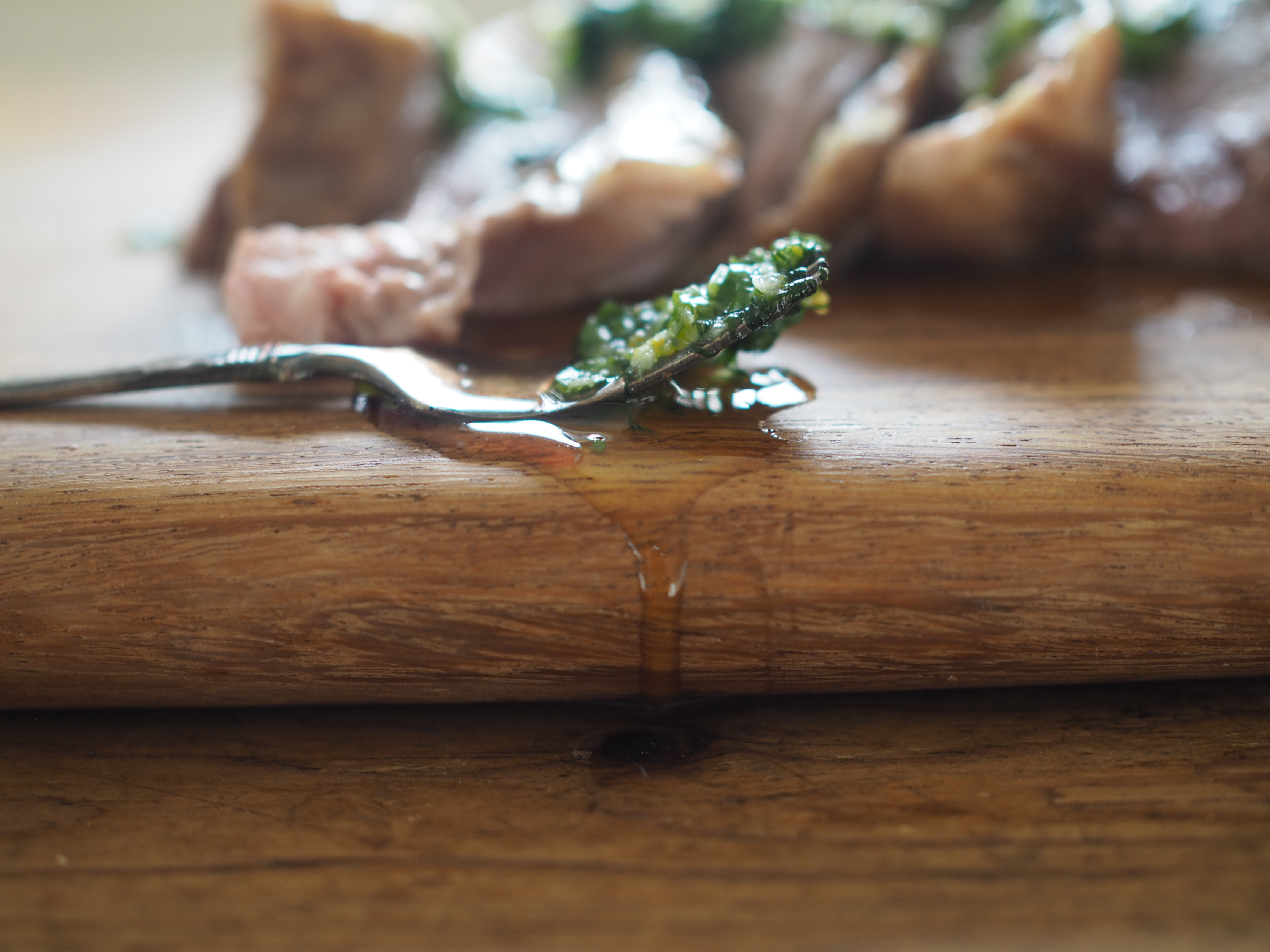 Paske lamb with orange & dill sauce