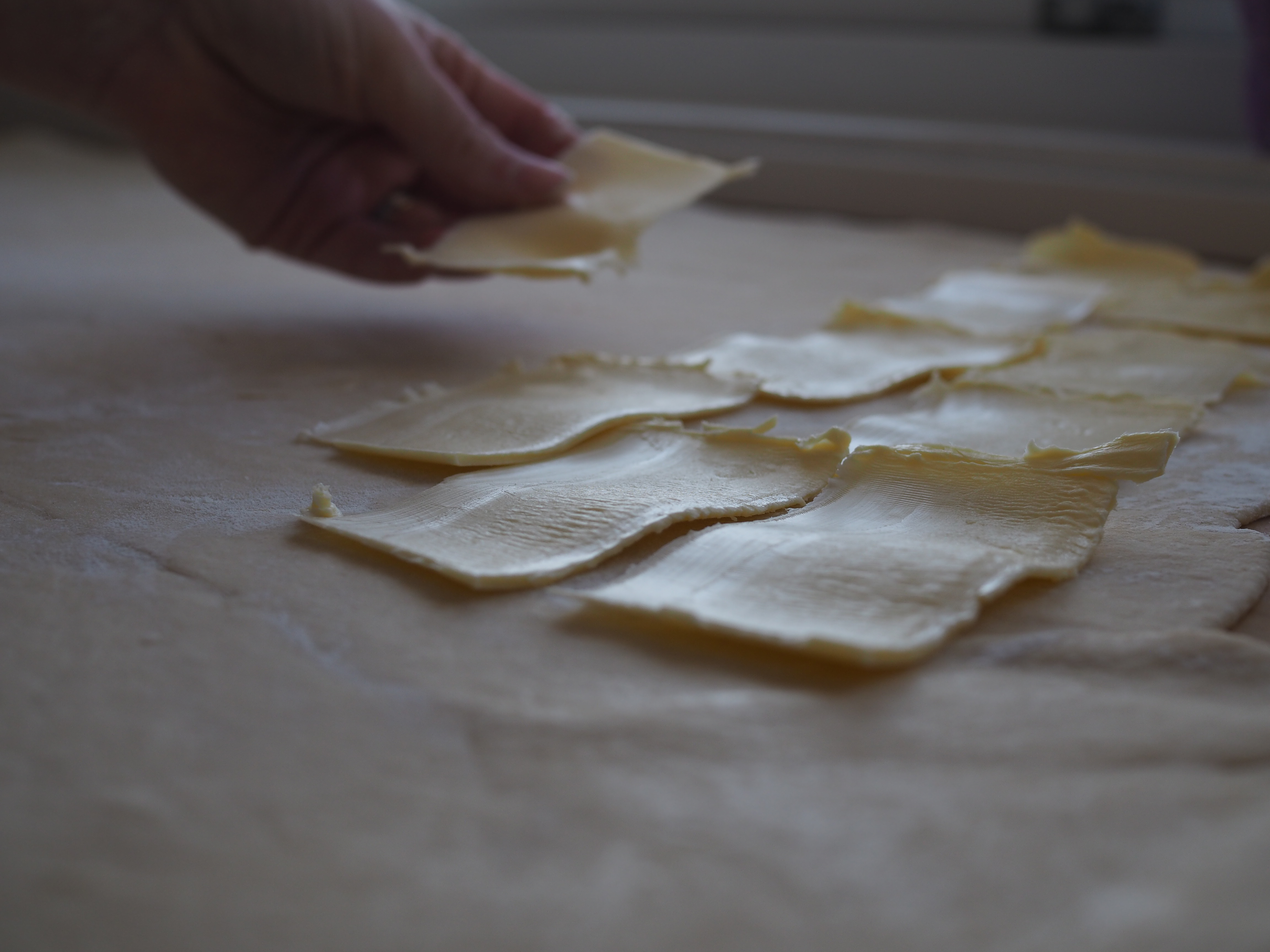 Wienerbrød with Orange & Vanilla Custard