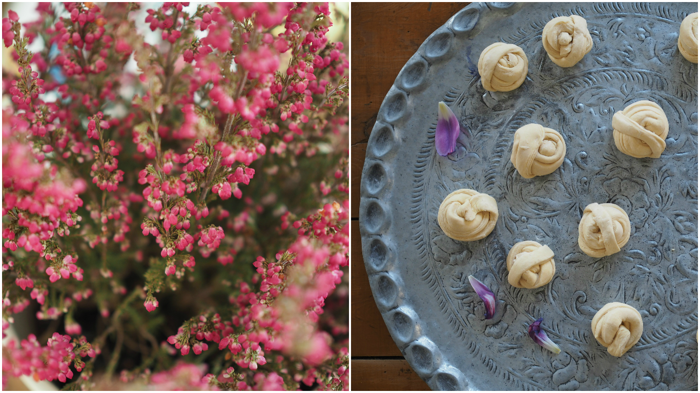 Wienerbrød with Orange & Vanilla Custard