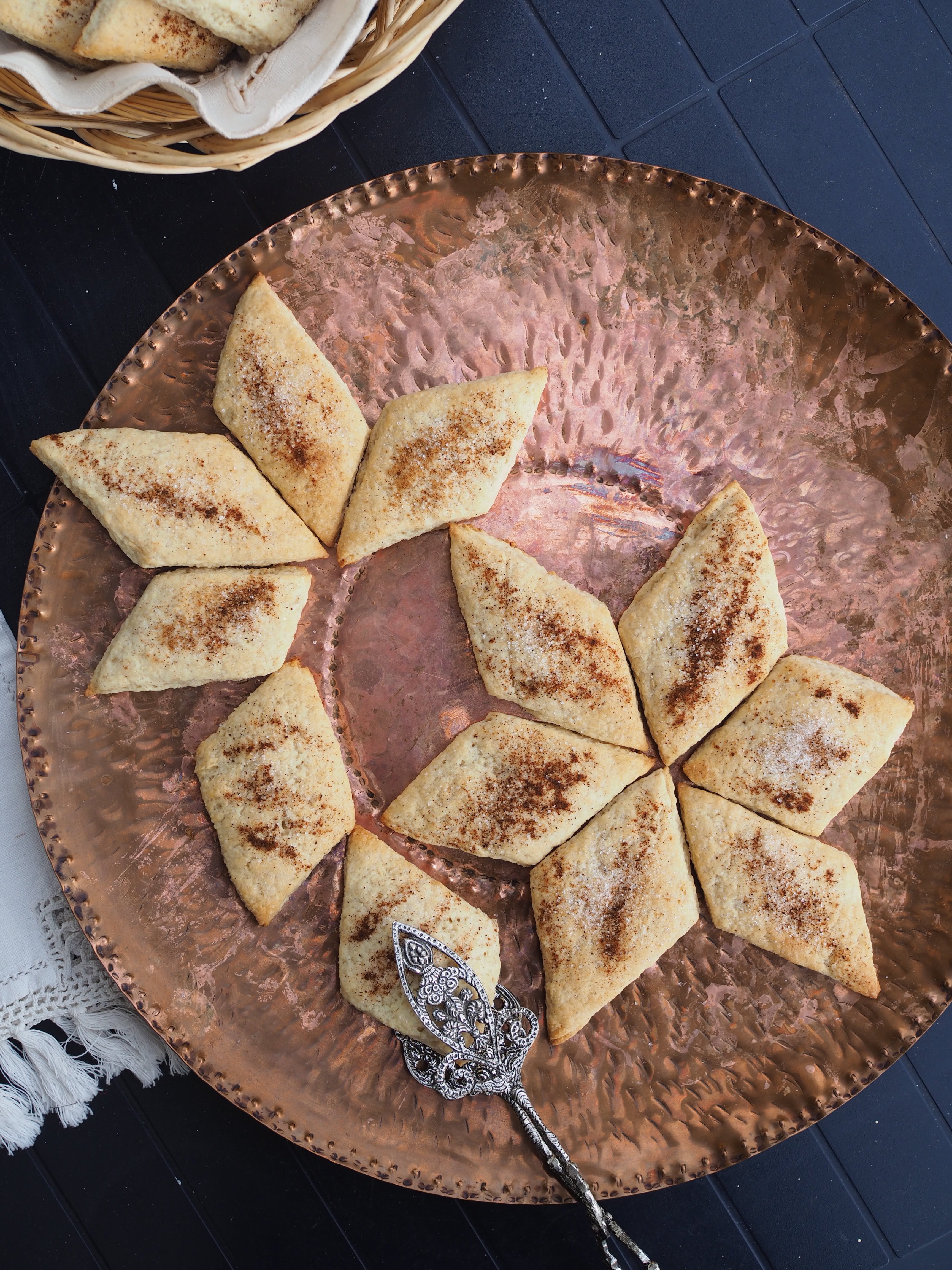 Snipp - Norwegian 'collar' cookies