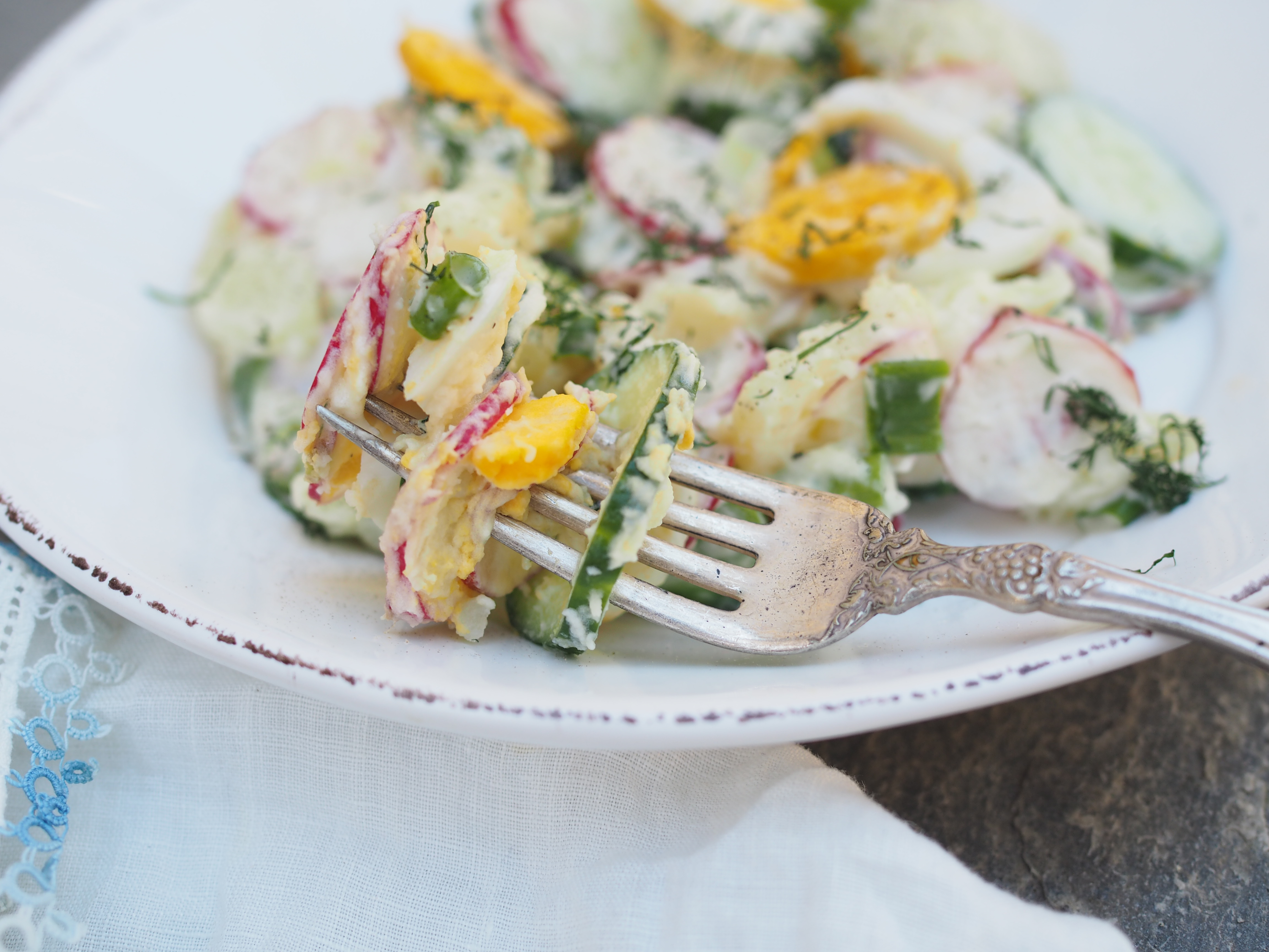 Norwegian Spring Potato Salad