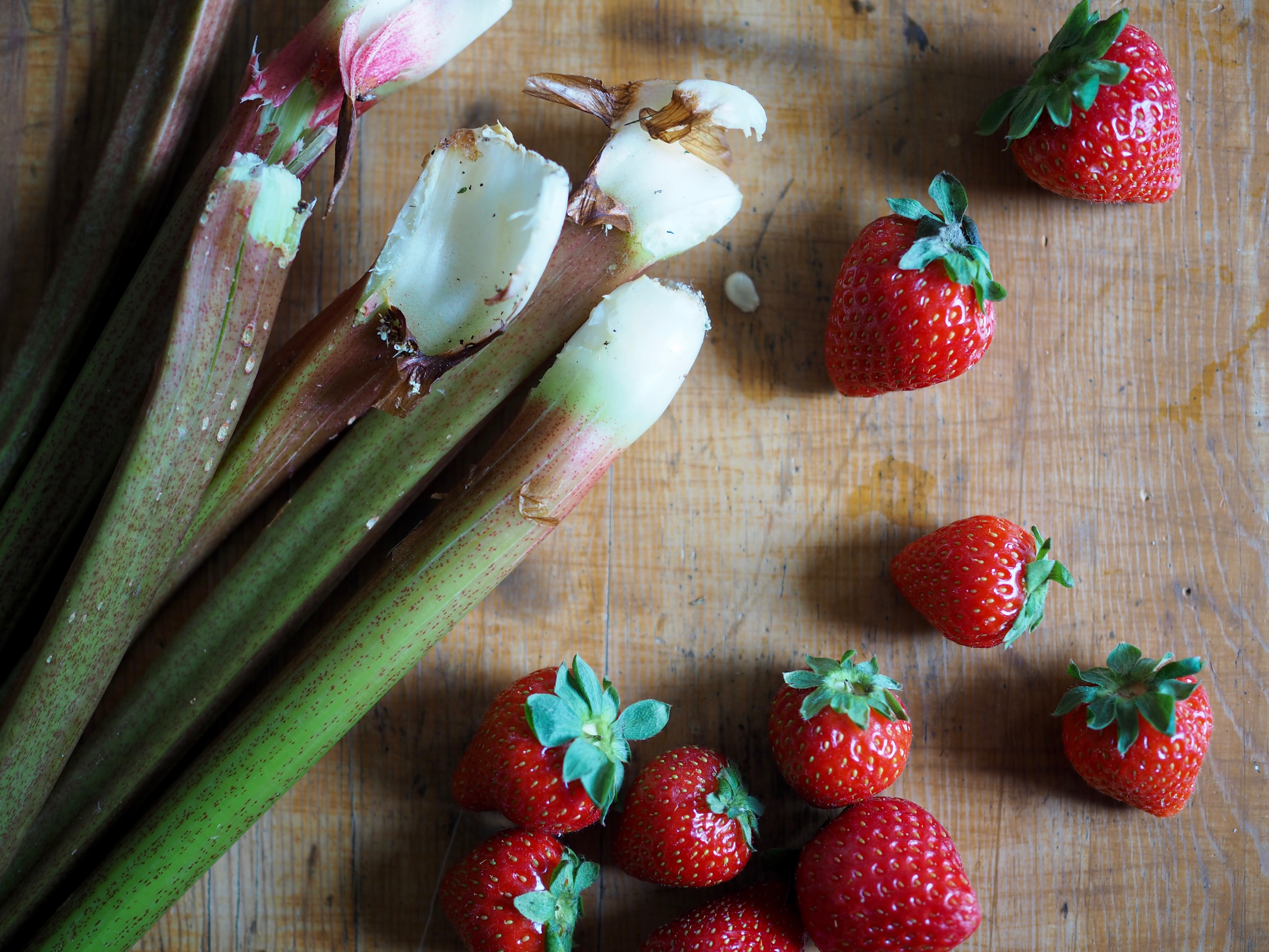 Rhubarb & Strawberry Soup (Rabarbrasuppe)