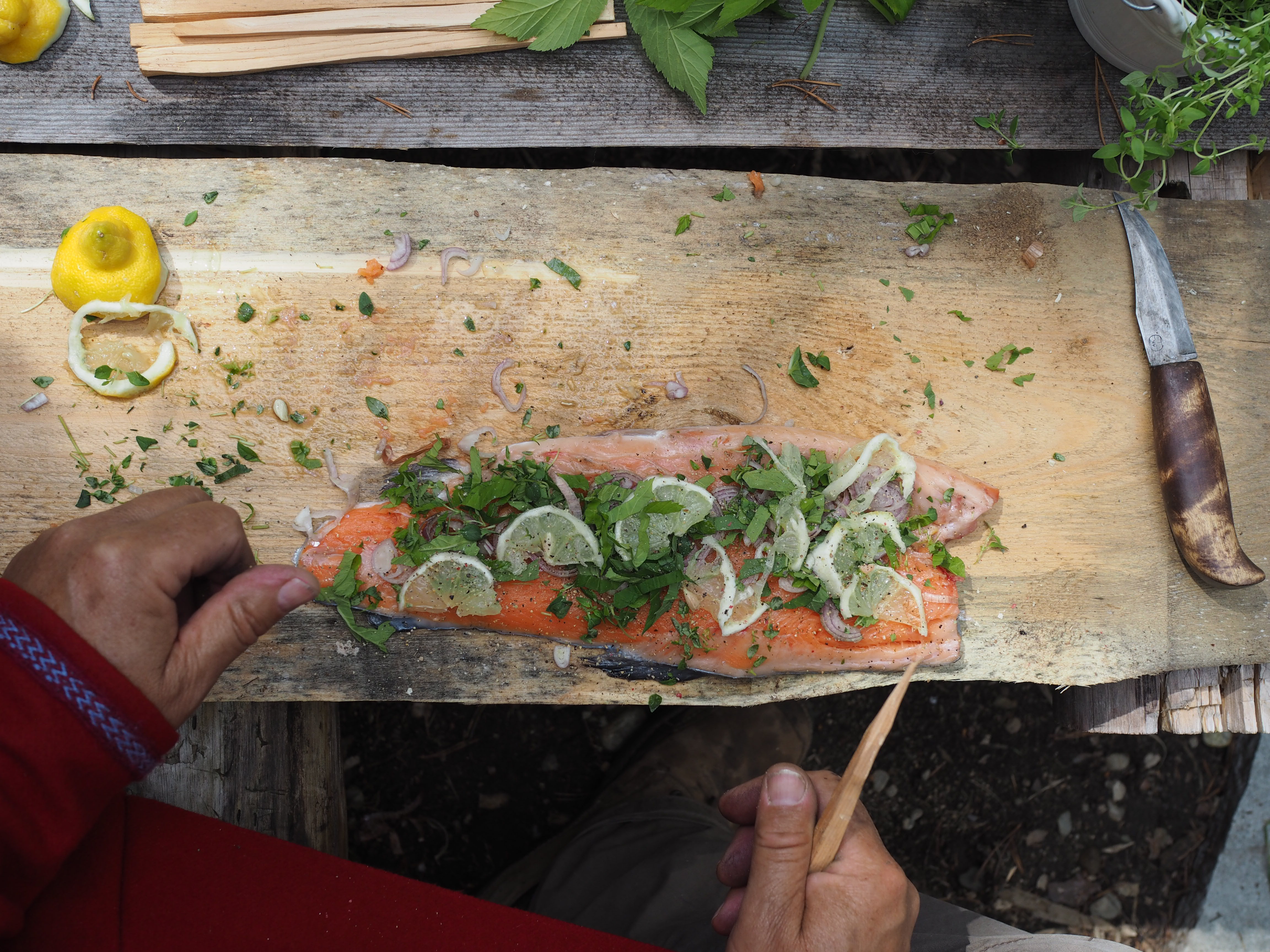 Viking Plankefisk and Rye Bread