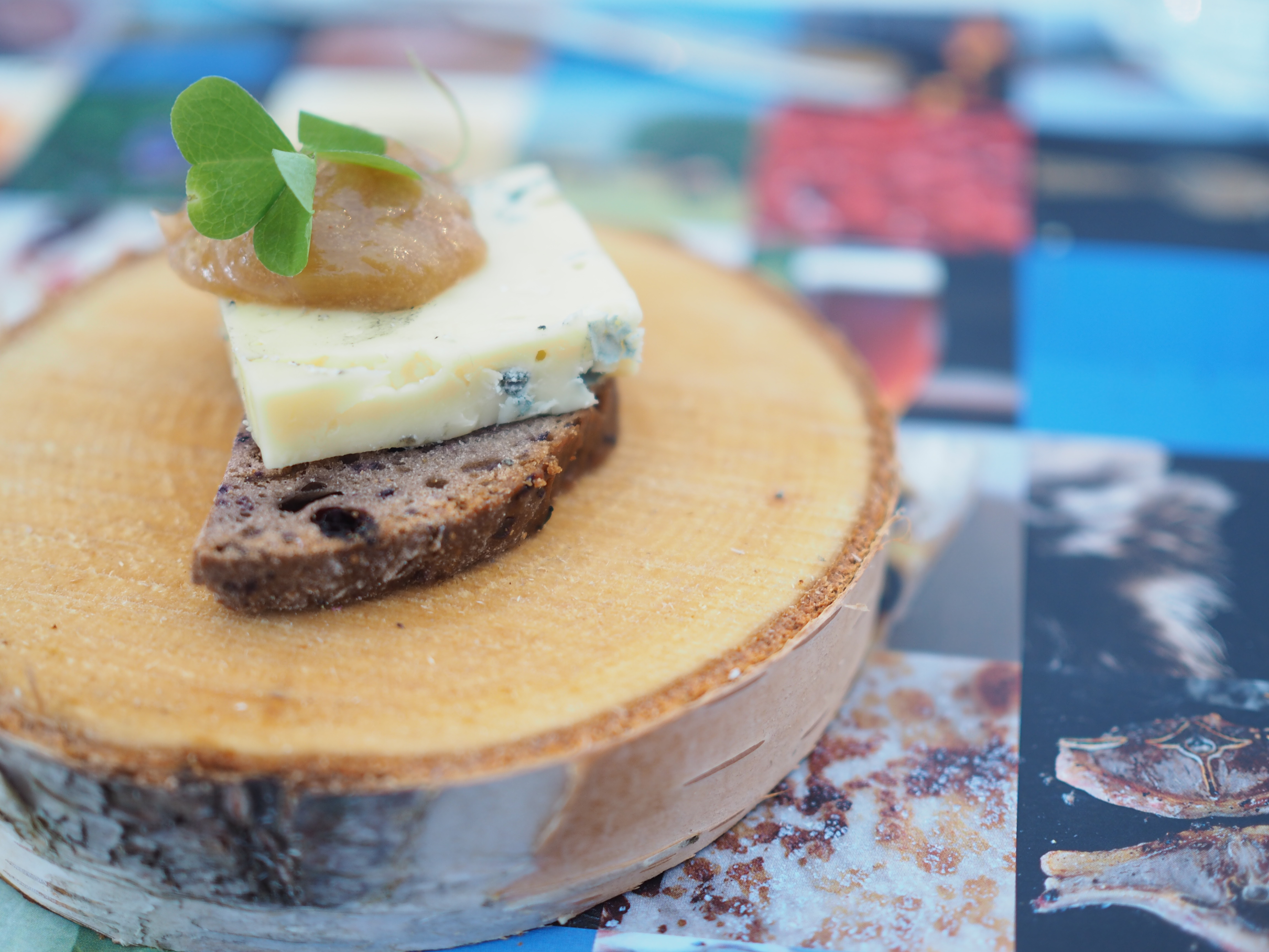 Numedal Matfestival - blue cheese and berry bread