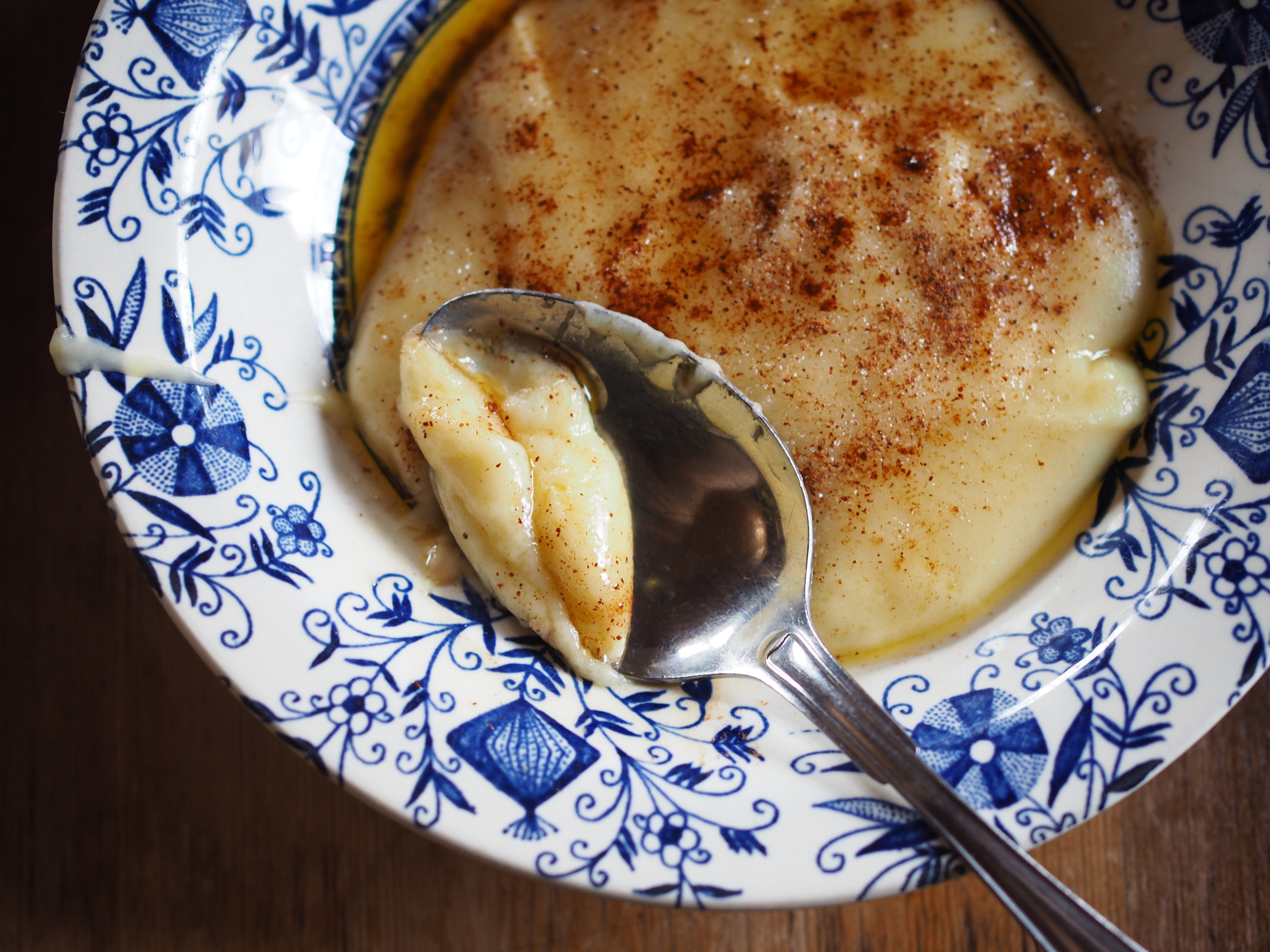 Rømmegrøt with Homemade Sour Cream (Norwegian Sour Cream Porridge) 