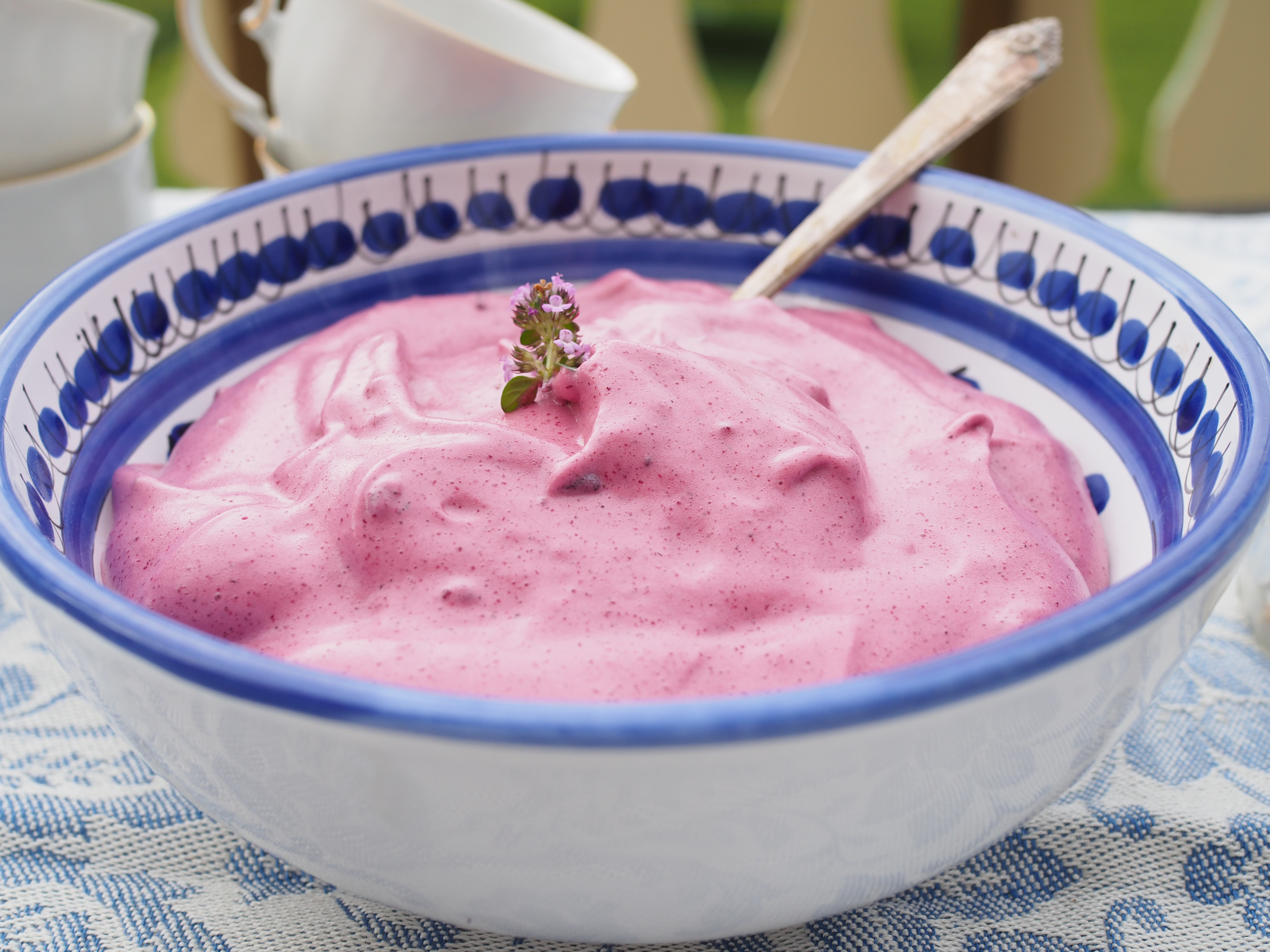 Norwegian Russedessert & Blabaersaft