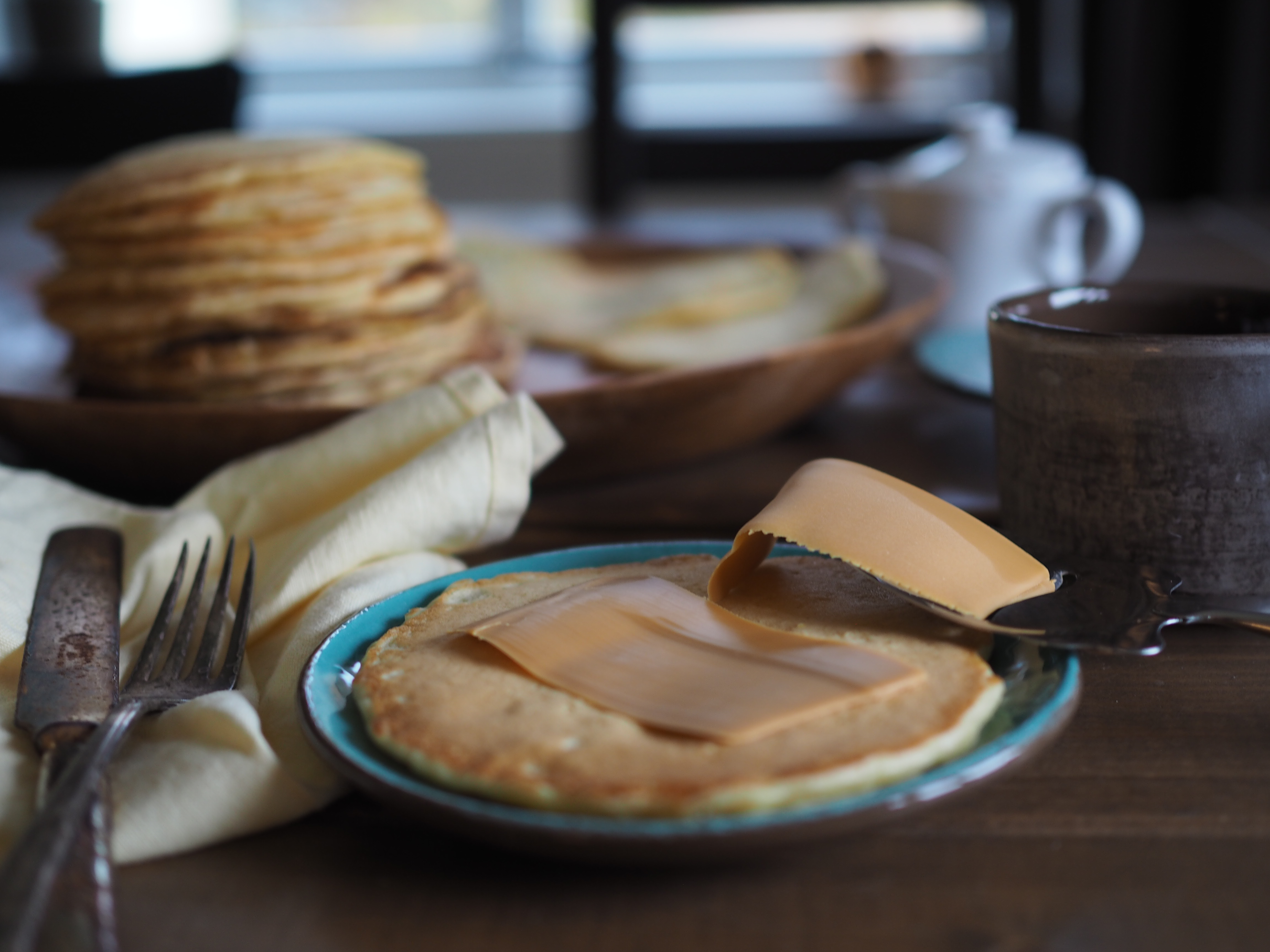 Lapper med Øl (Norwegian Flat Cakes with Beer)