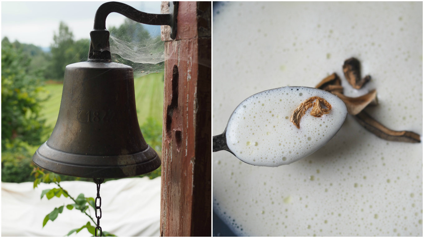 Jordskokksuppe (Creamy Jerusalem Artichoke Soup)