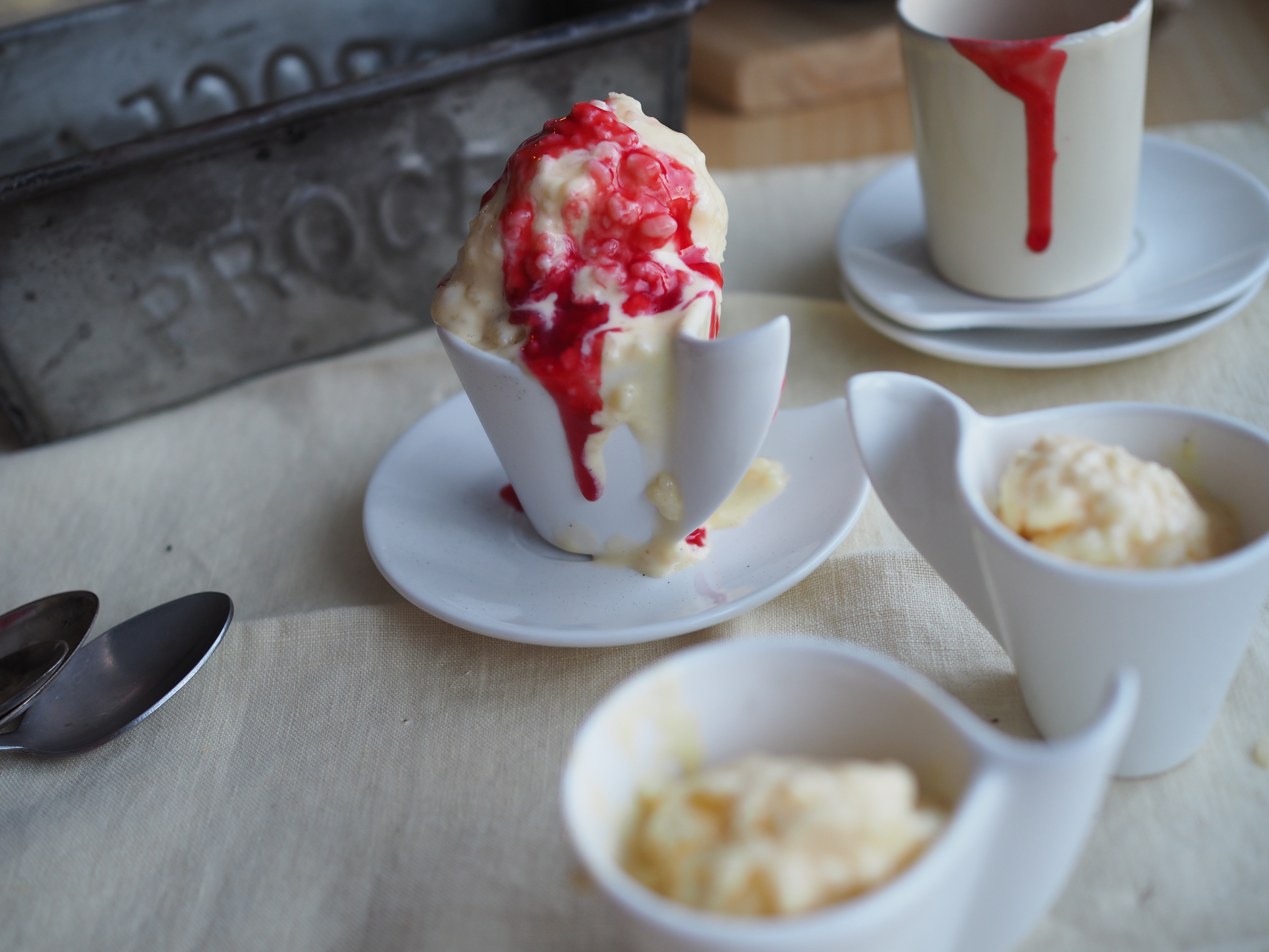 Rice Porridge Ice Cream (Risengrynsgrøt Iskrem)