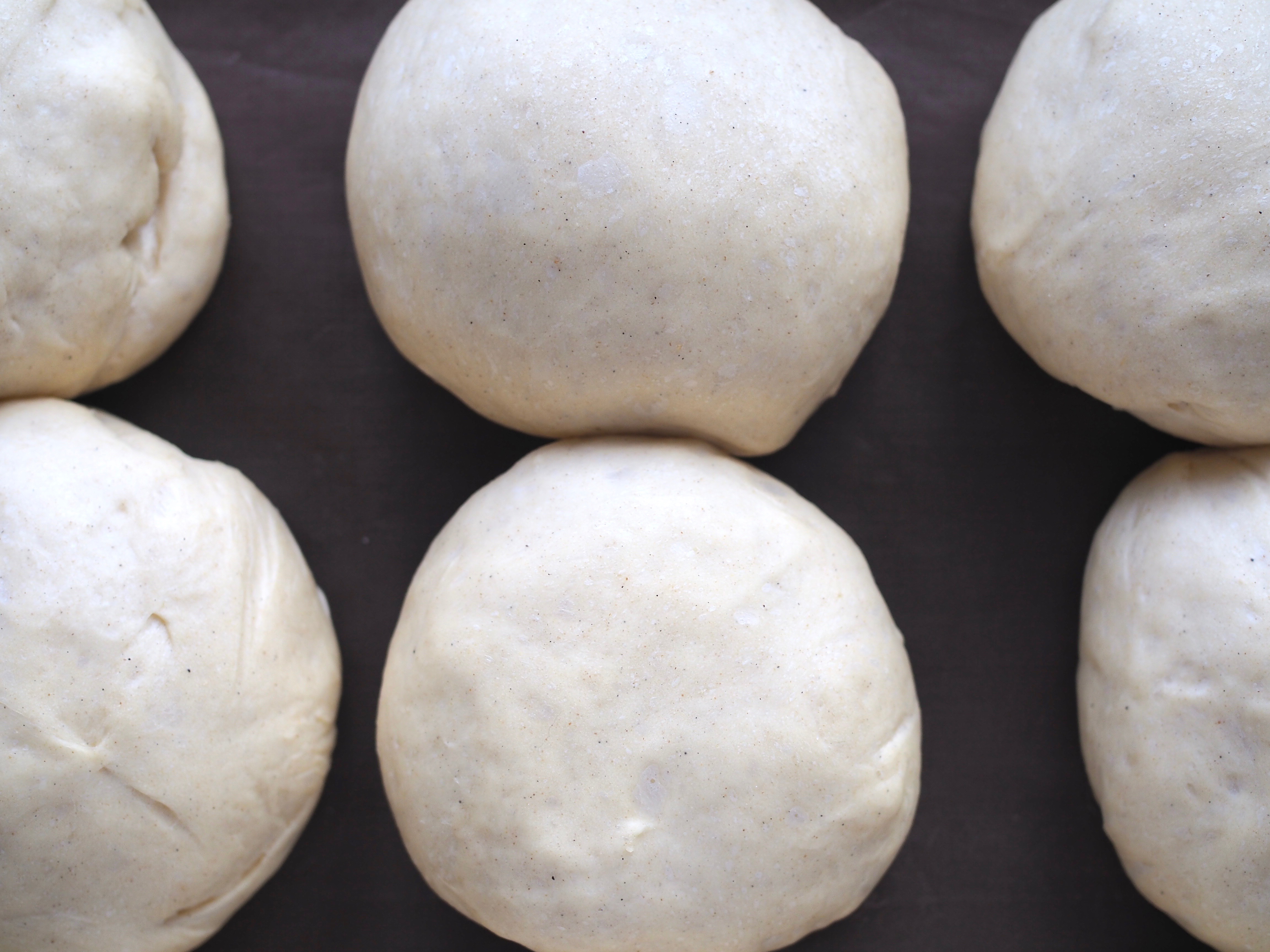 Skoleboller (Norwegian Buns with Custard & Coconut)
