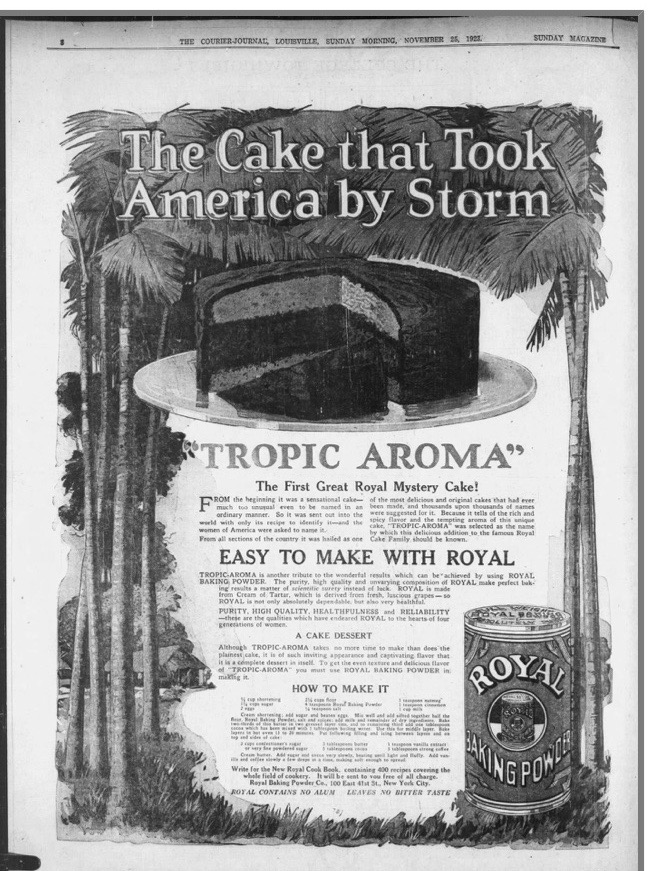 Tropisk Aroma-Kake (Norwegian Tropical Aroma Cake)