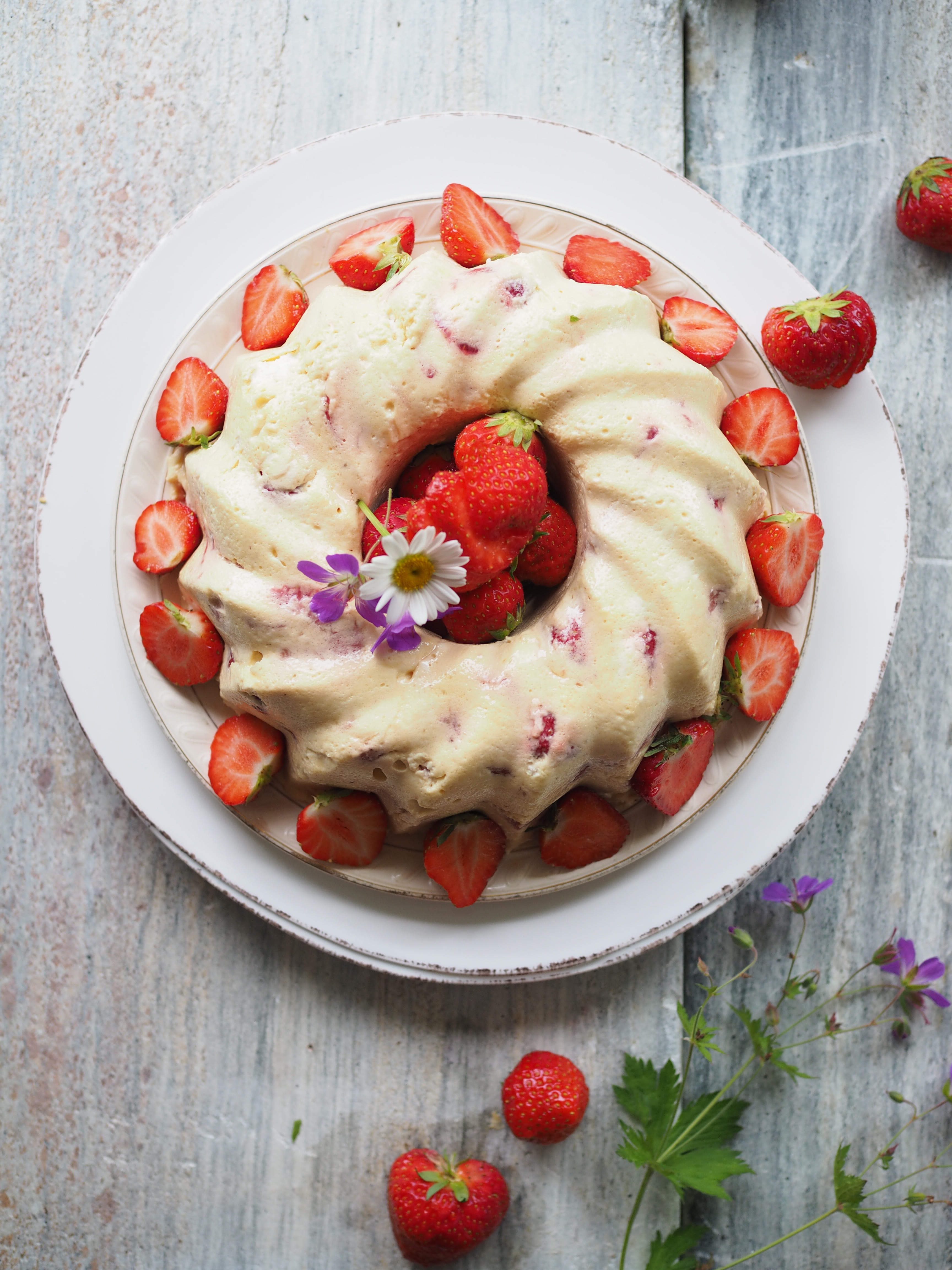 Strawberry Mousse (Jordbærfromasj)