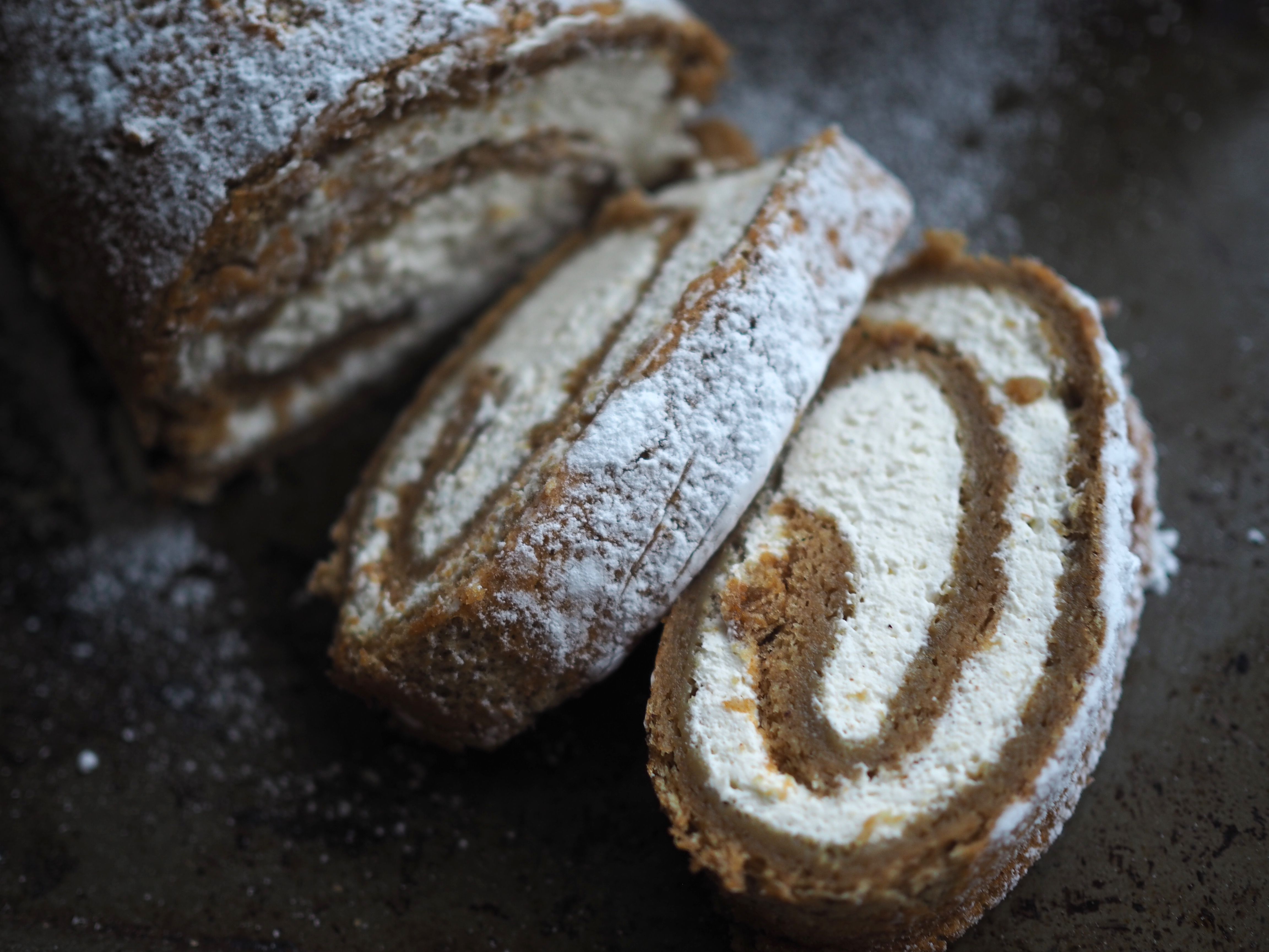 Flourless Rutabaga Roulade with Cardamom Cream (Kålrabirullekake med kardemommekrem)