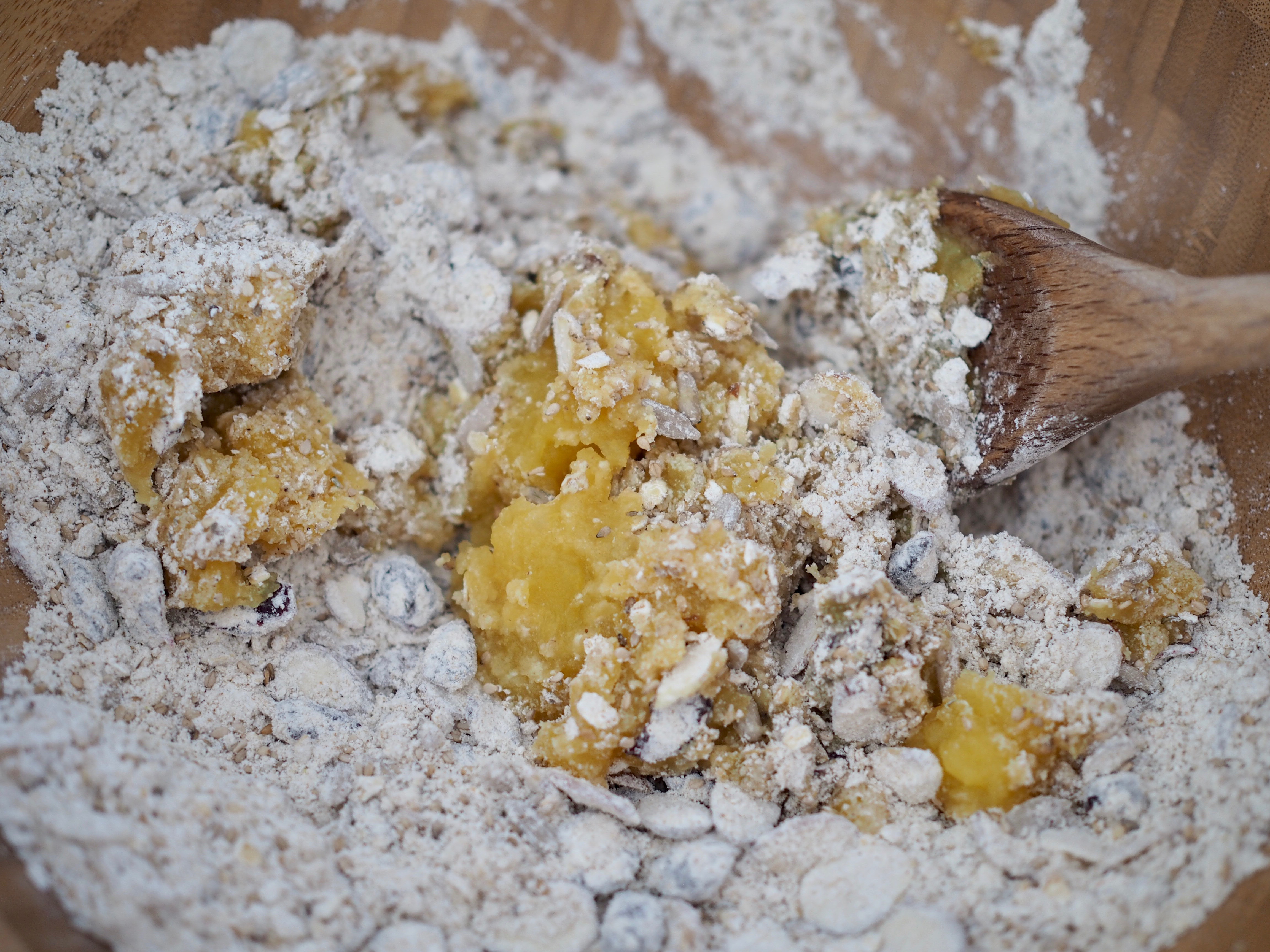 Rutabaga, Cranberry, and Almond Crisp Bread (Knekkebrød med Kålrot)