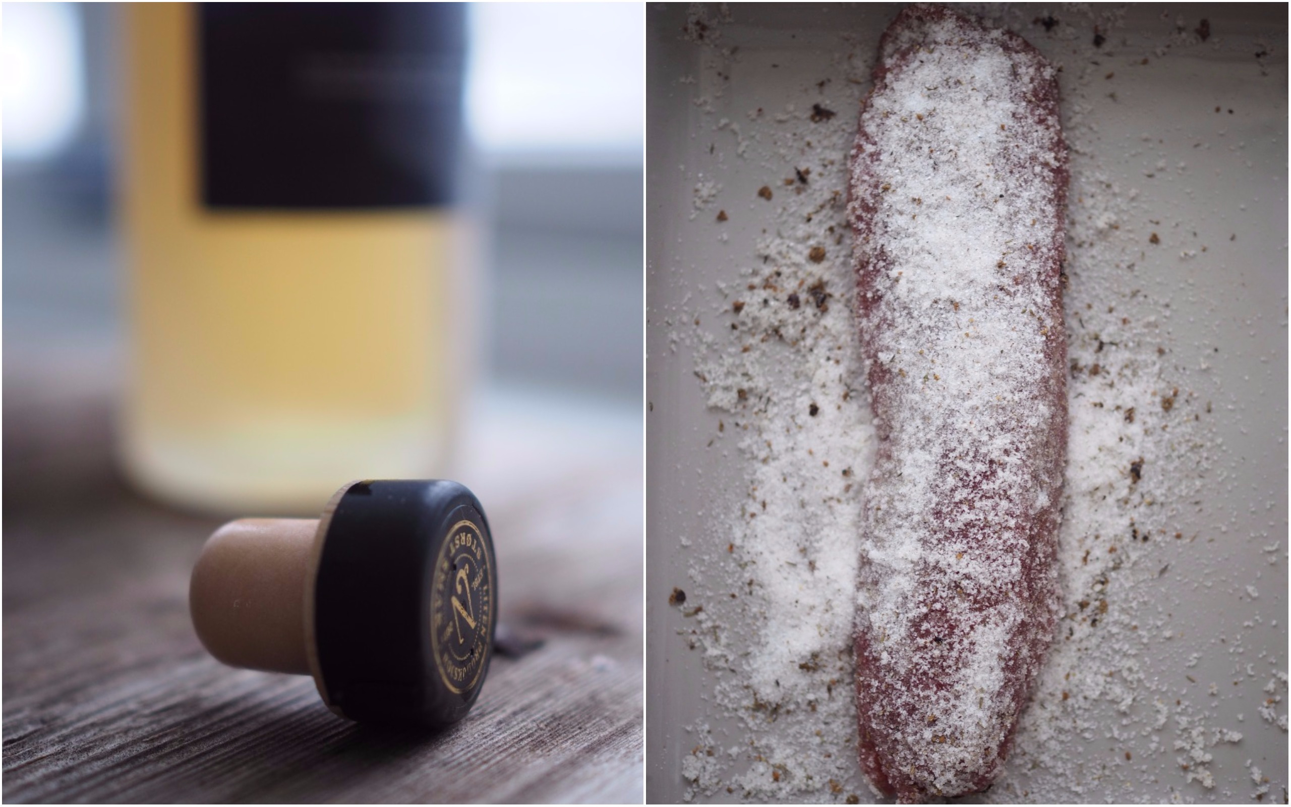 Aquavit-Cured Deer with Pickled Bilberries (Gravet hjort med sylteblåbær)