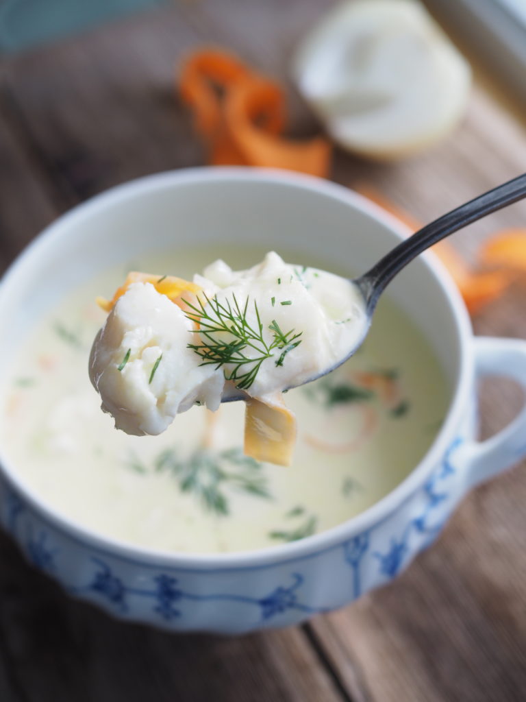 Norwegian Creamy Cod Soup (Torskesuppe)