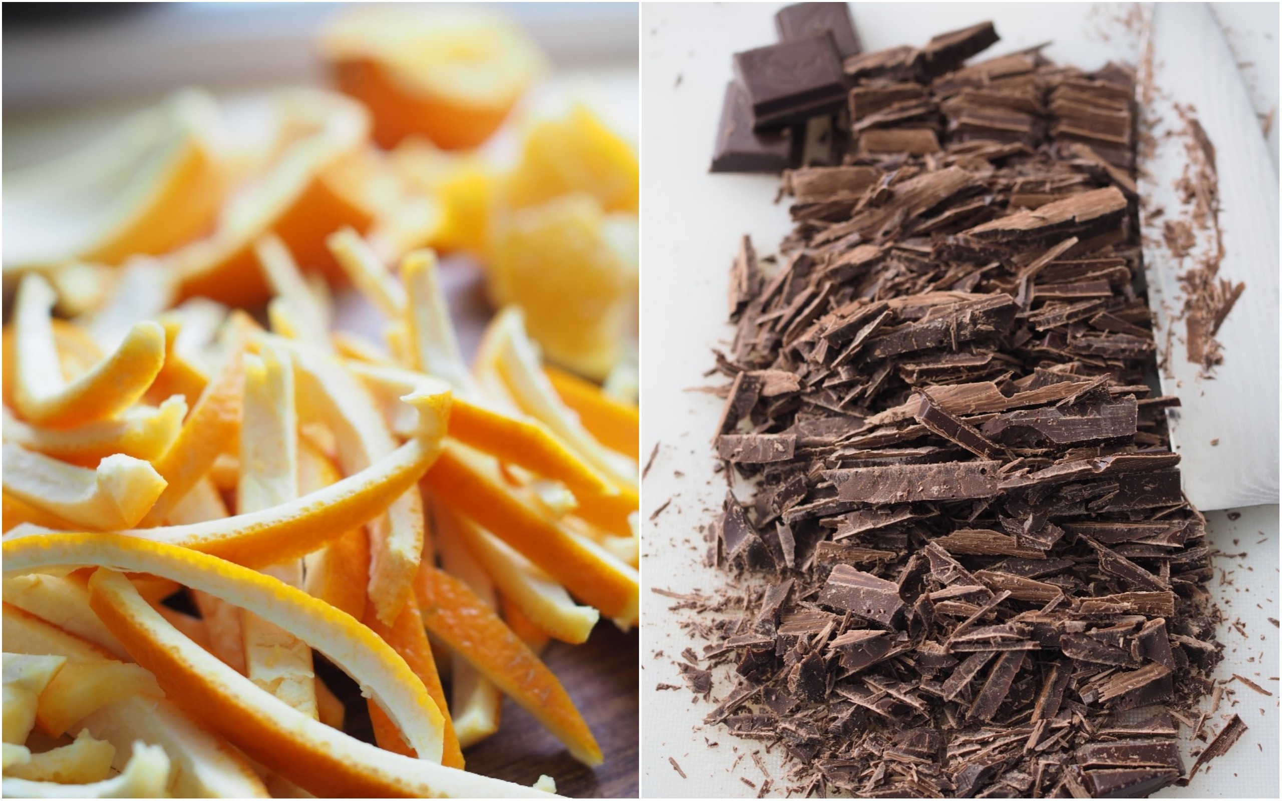 Whole Wheat Dark Chocolate and Candied Orange Peel Braided Swirl Bun (Grov-flettekrans med skjokolade og kandiserte appelsinskall)