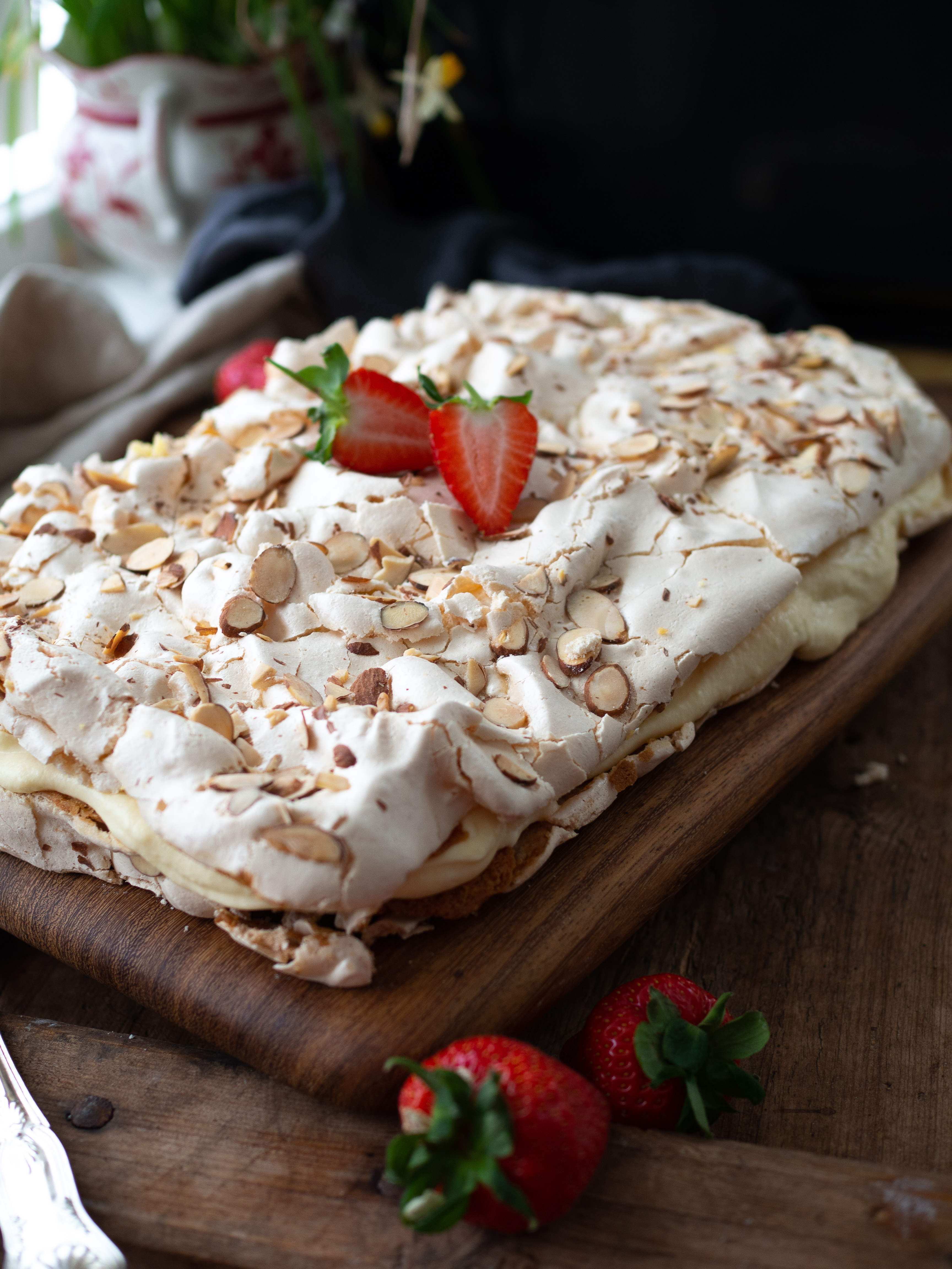 Norway's Kvæfjordkake (Verdens Beste "The World's Best Cake")