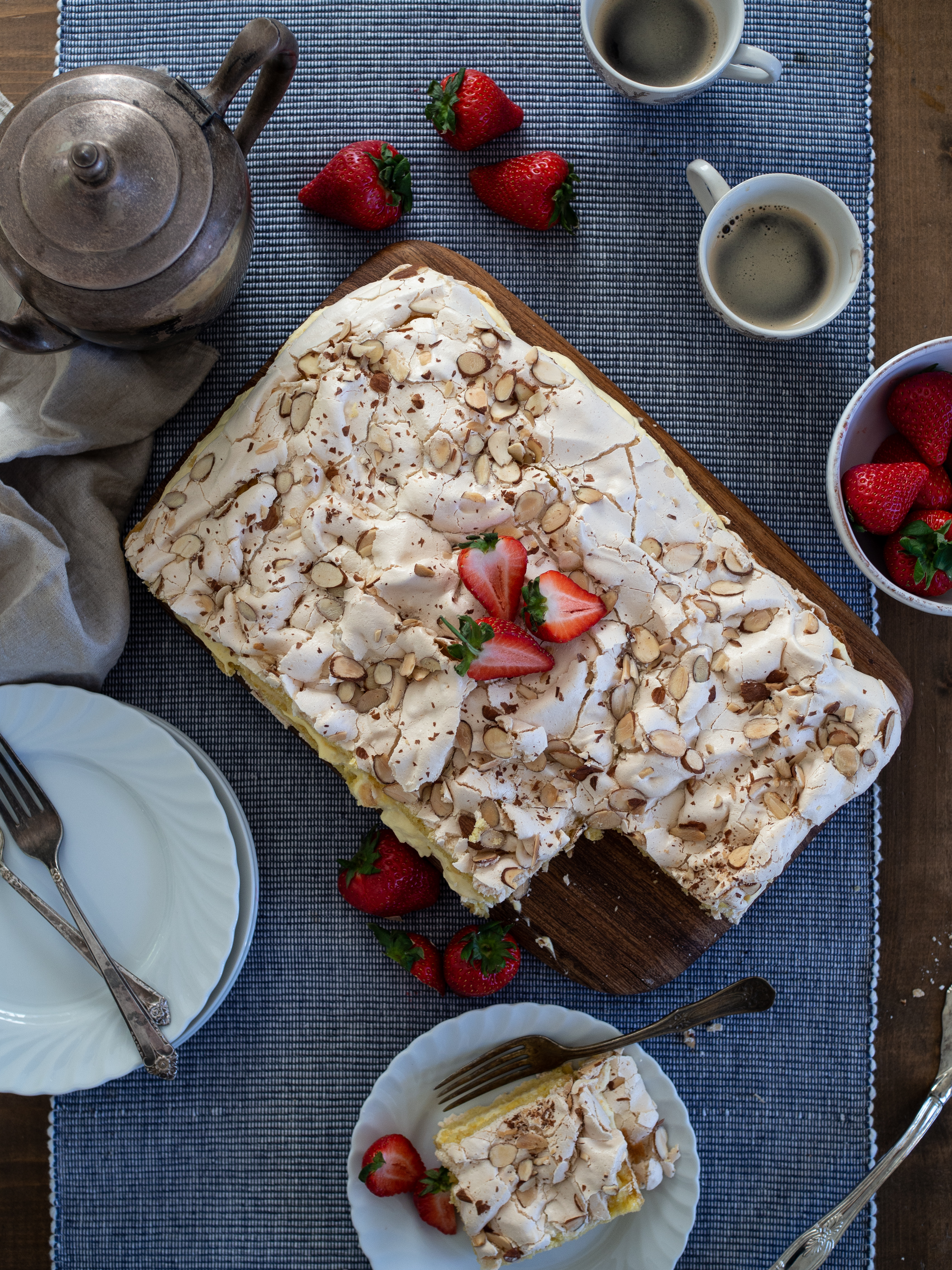 Norway's Kvæfjordkake (Verdens Beste "The World's Best Cake")