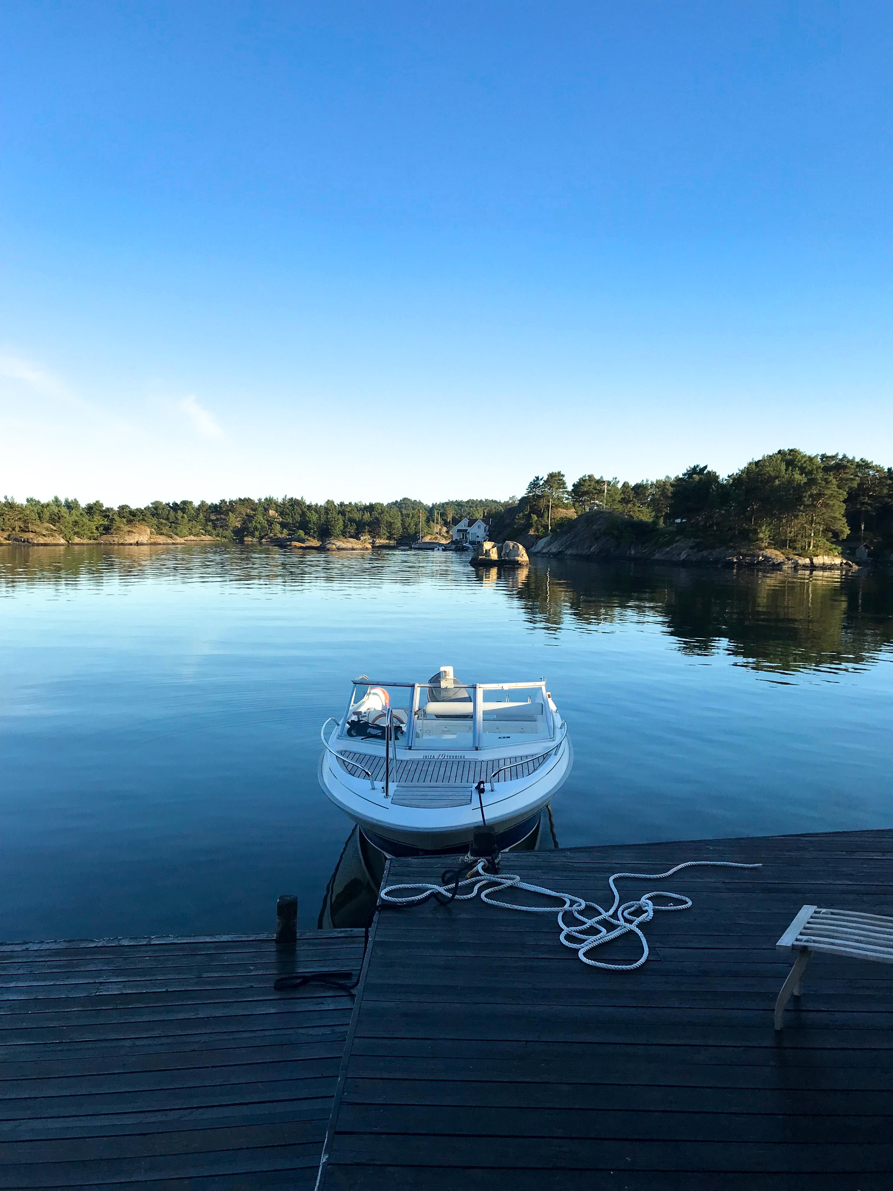The Southern Coast (Sørlandet) + Salt Water Salmon Steaks