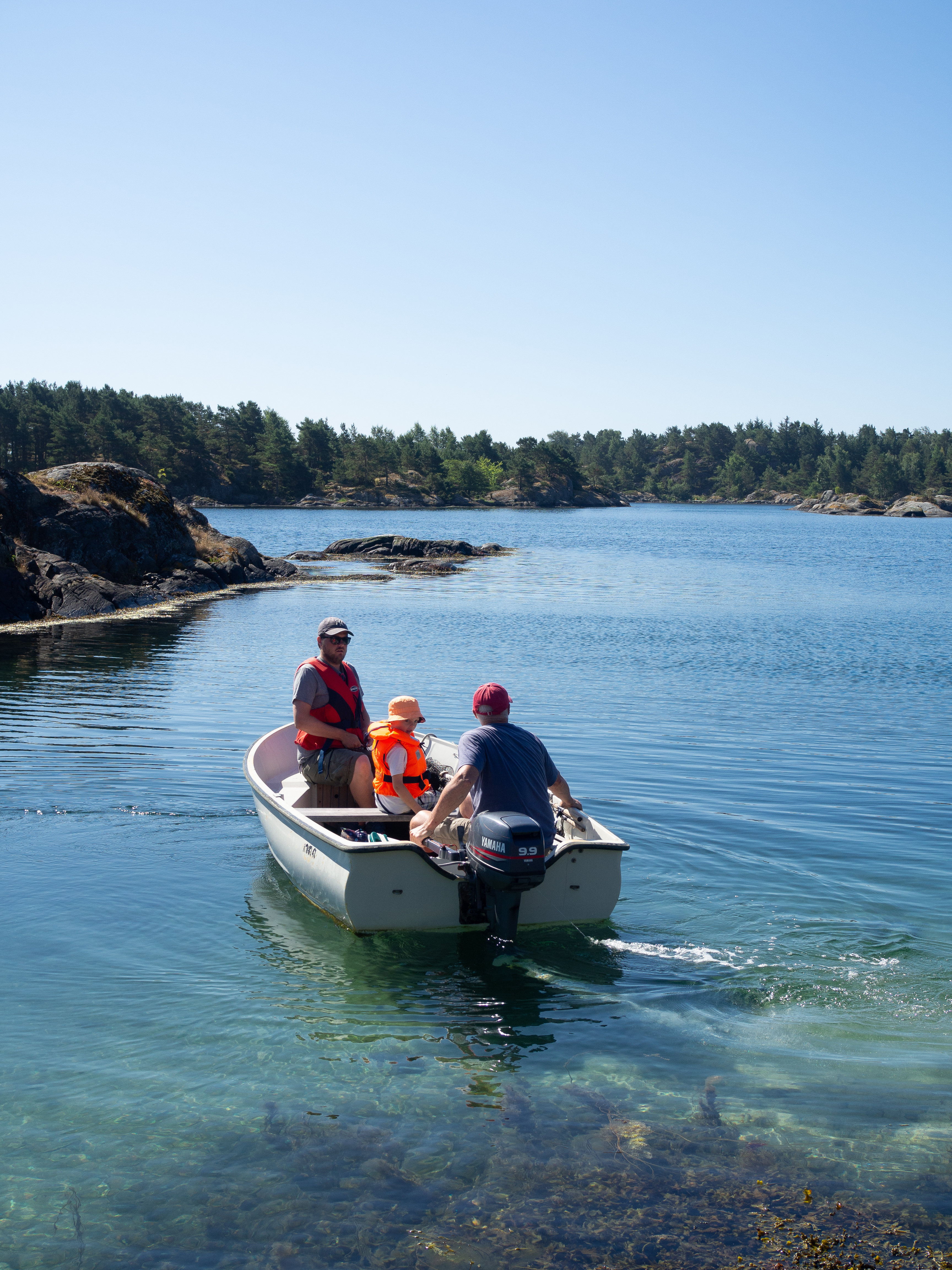 The Southern Coast (Sørlandet) + Salt Water Salmon Steaks
