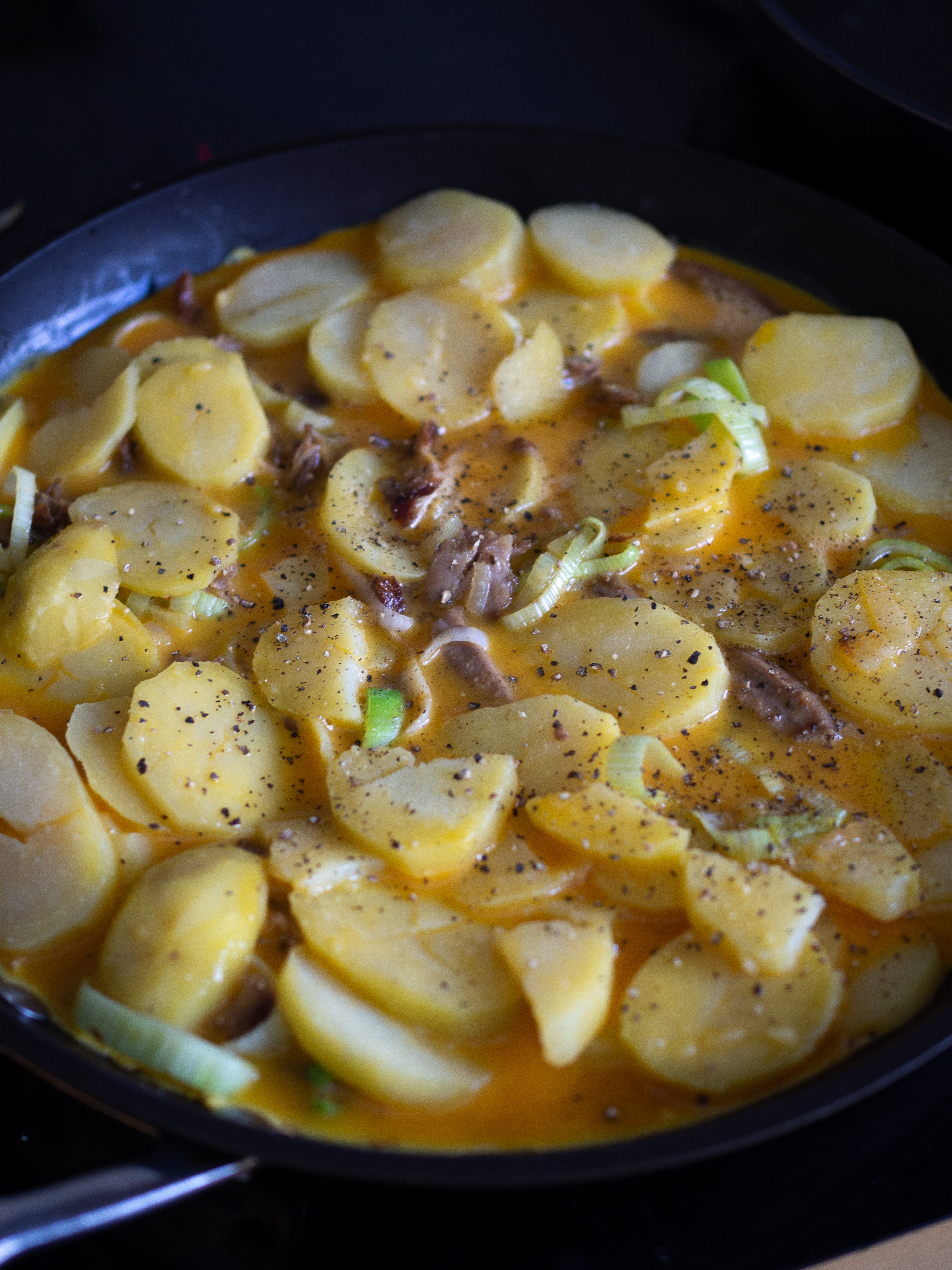 Bondeomelette (Norwegian Farm Omelette)