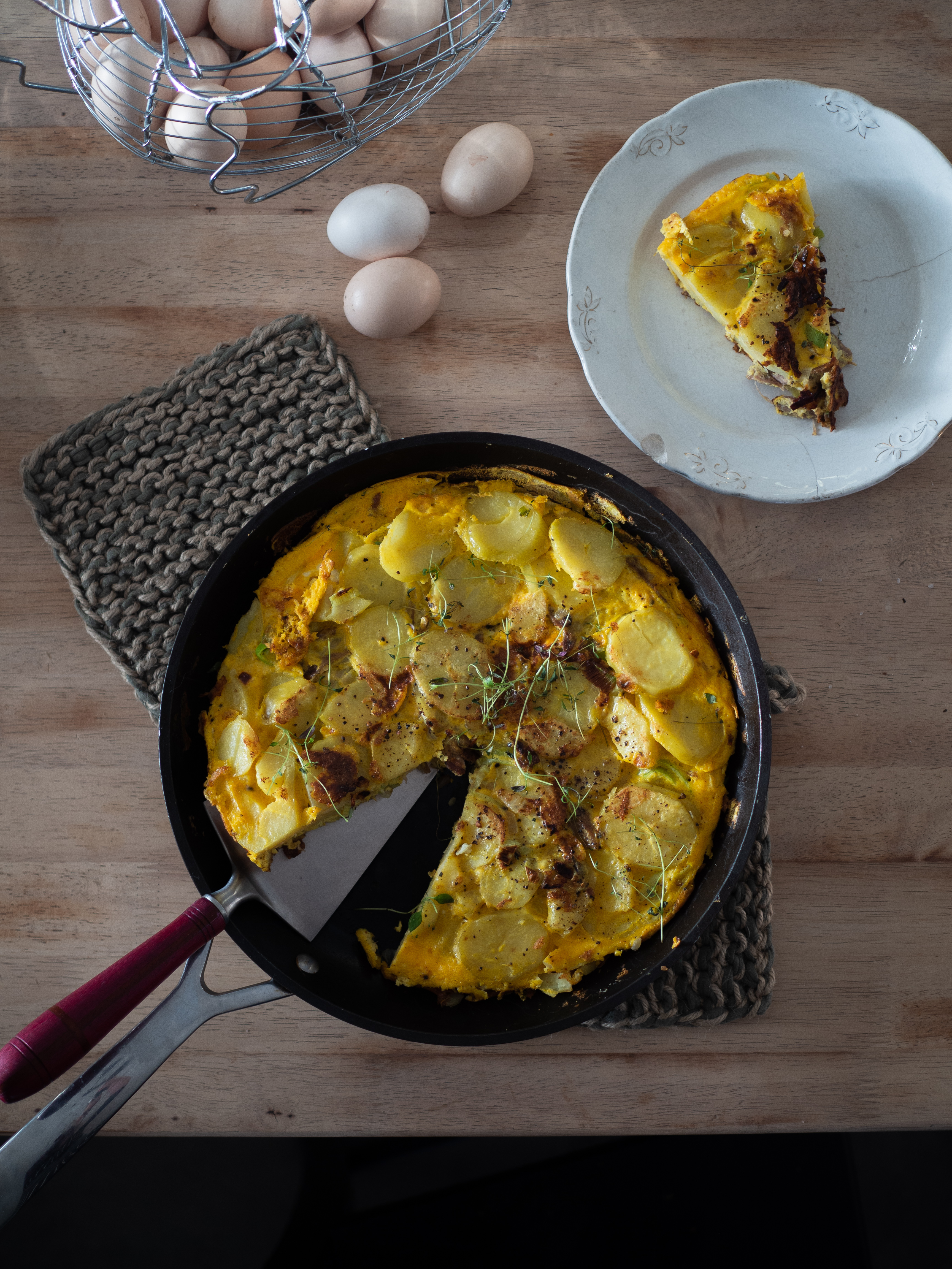 Bondeomelette (Norwegian Farm Omelette)