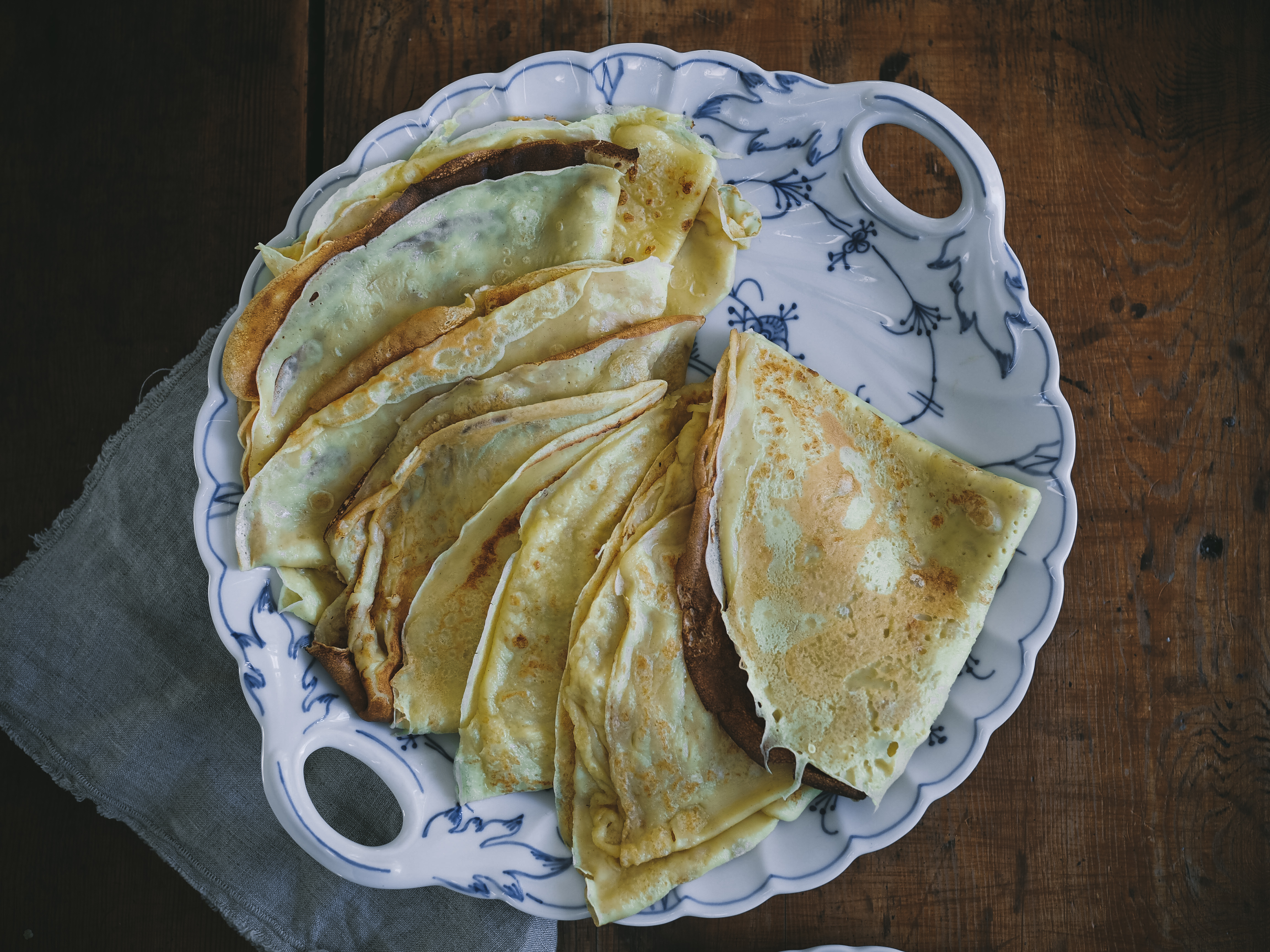 Norwegian Pancakes (Pannekaker)