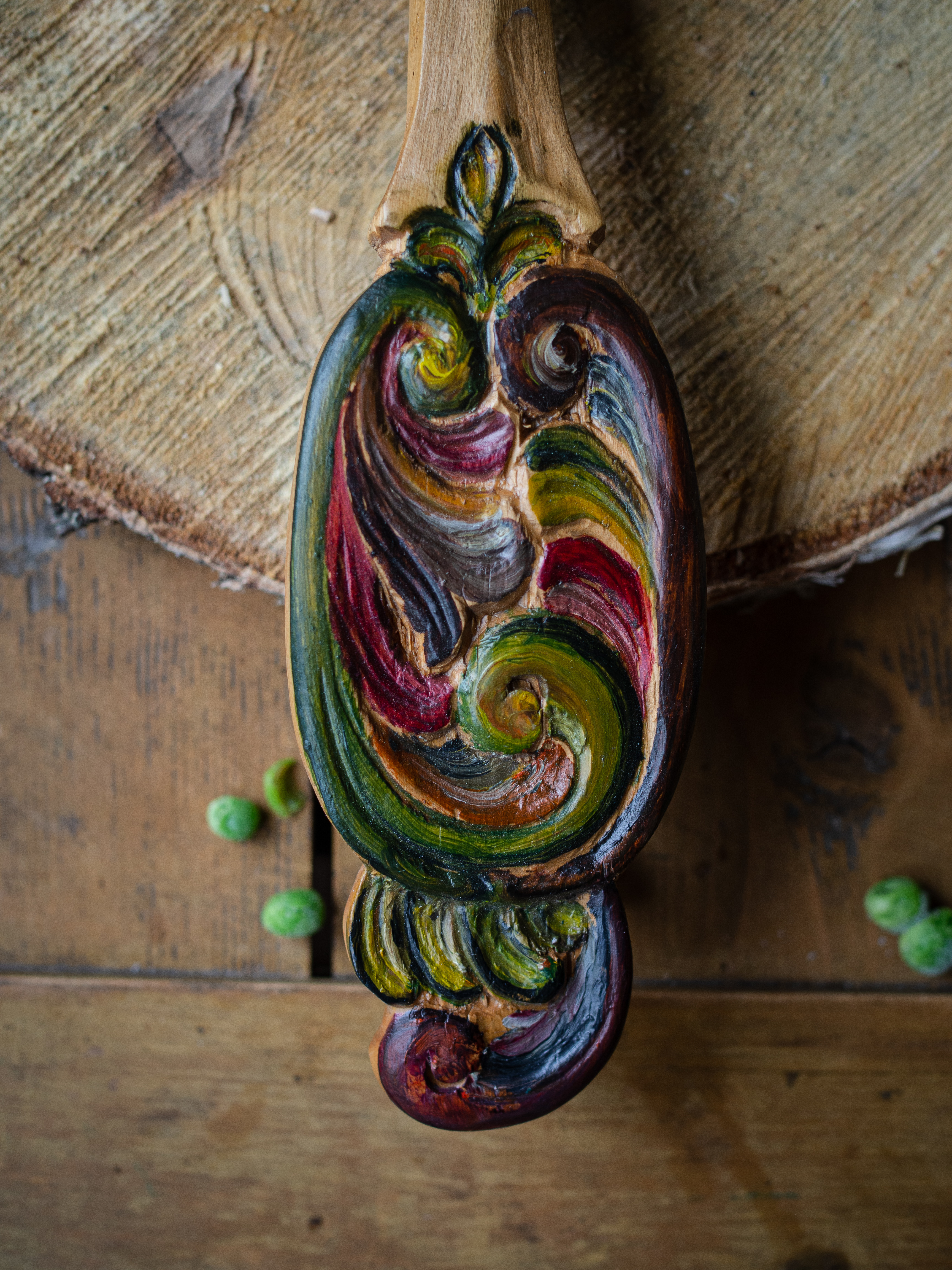 Wild Nettle and Pea Soup (Brenneslesuppe med erter)