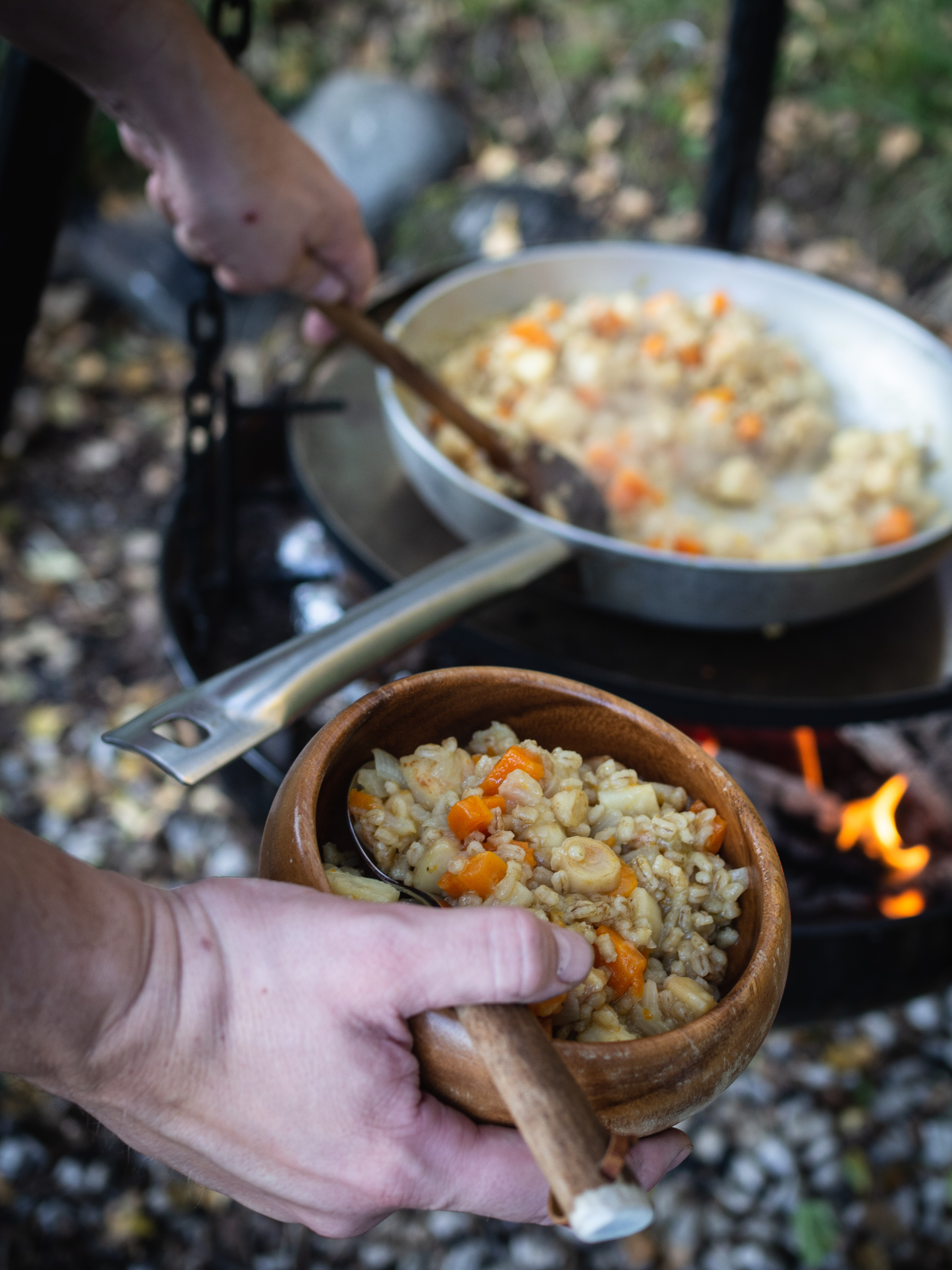 Root Vegetable & Barley Stew