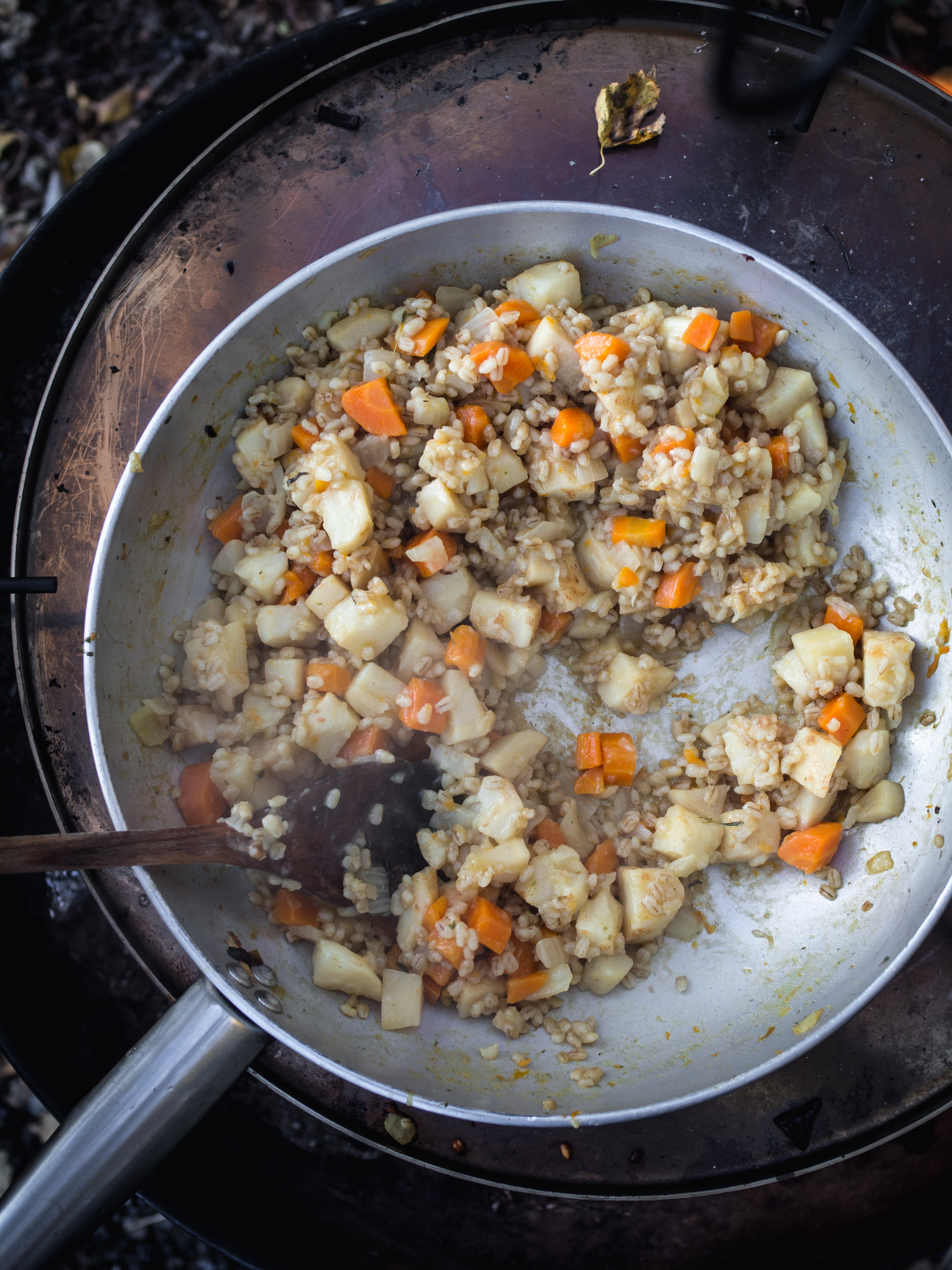 Root Vegetable & Barley Stew