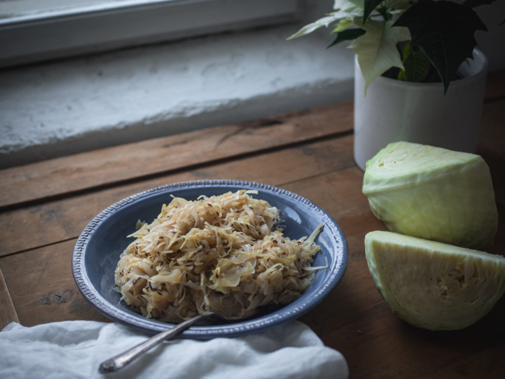 Norwegian Surkål (Sweet and Sour Cabbage)