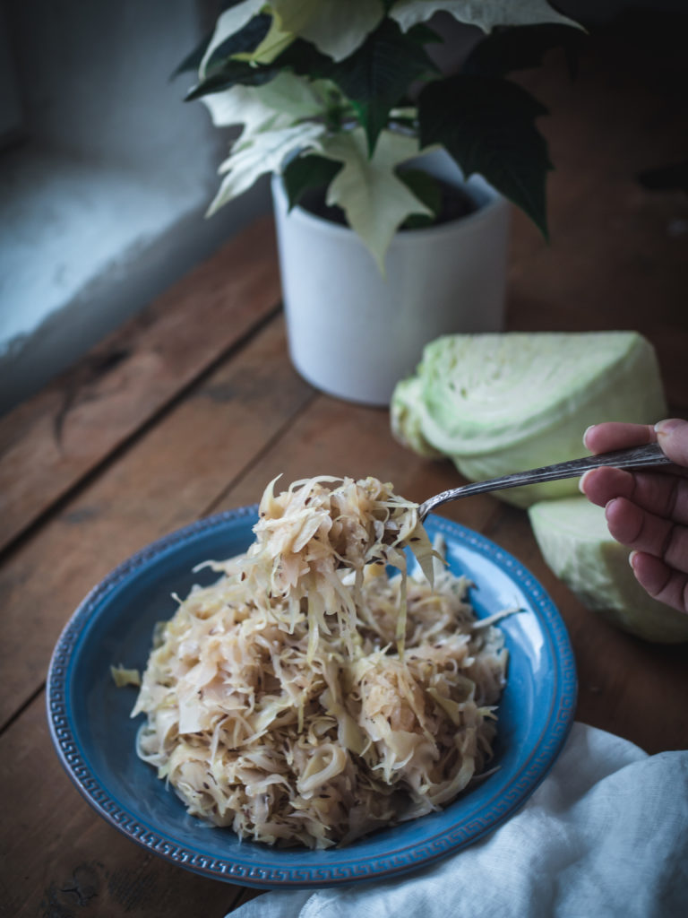Norwegian Surkål (Sweet and Sour Cabbage)