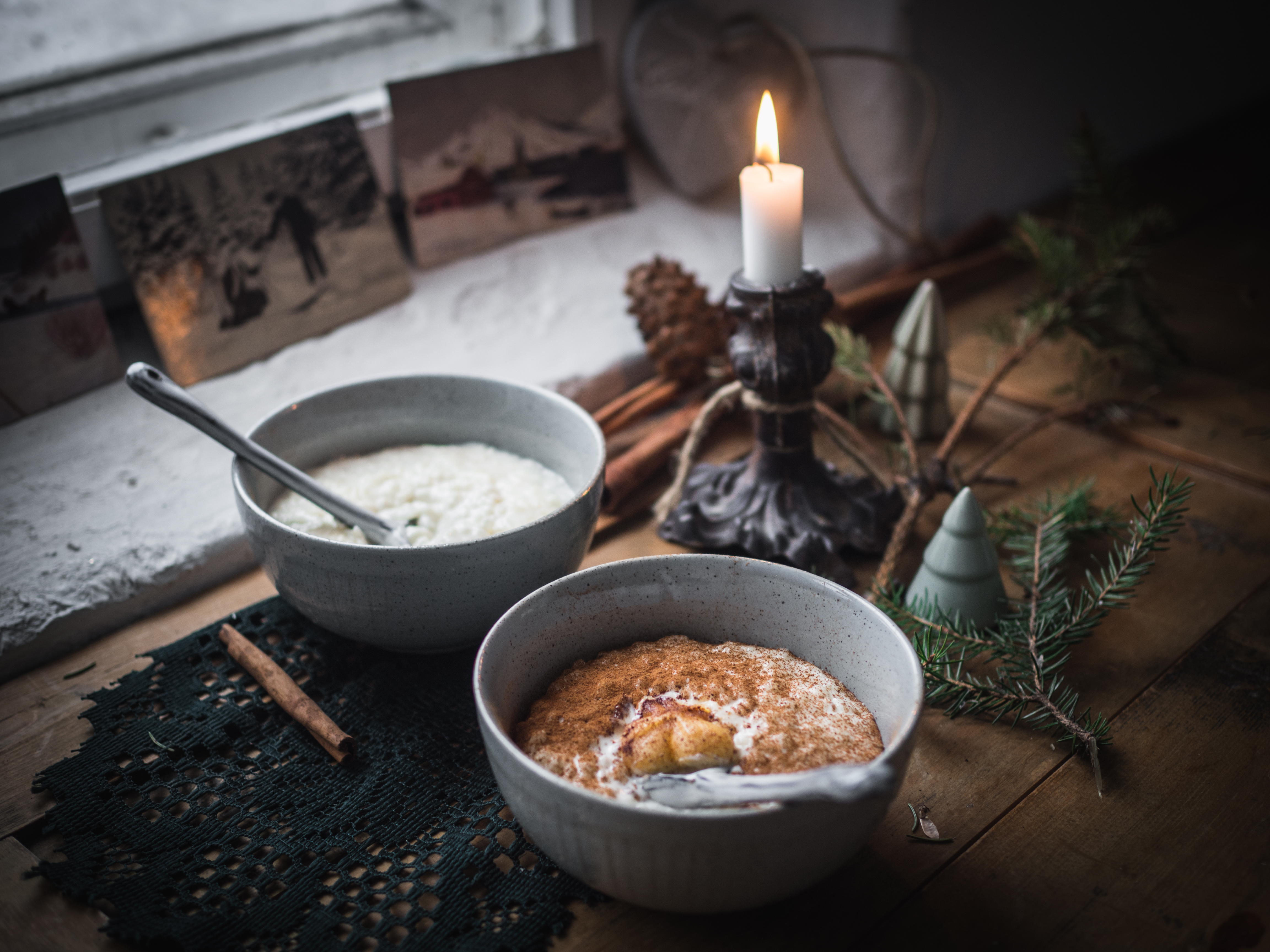 Risengrynsgrøt (Norwegian Rice Pudding)