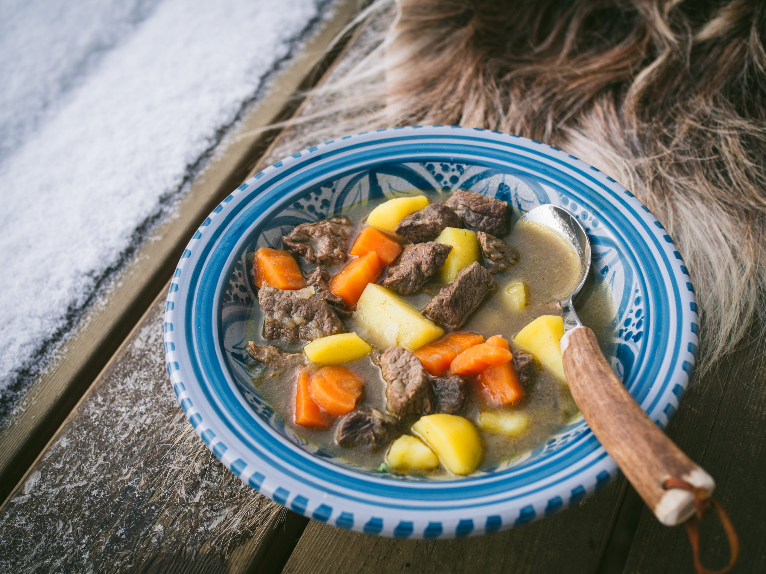 Bidos (Sami Reindeer Stew)