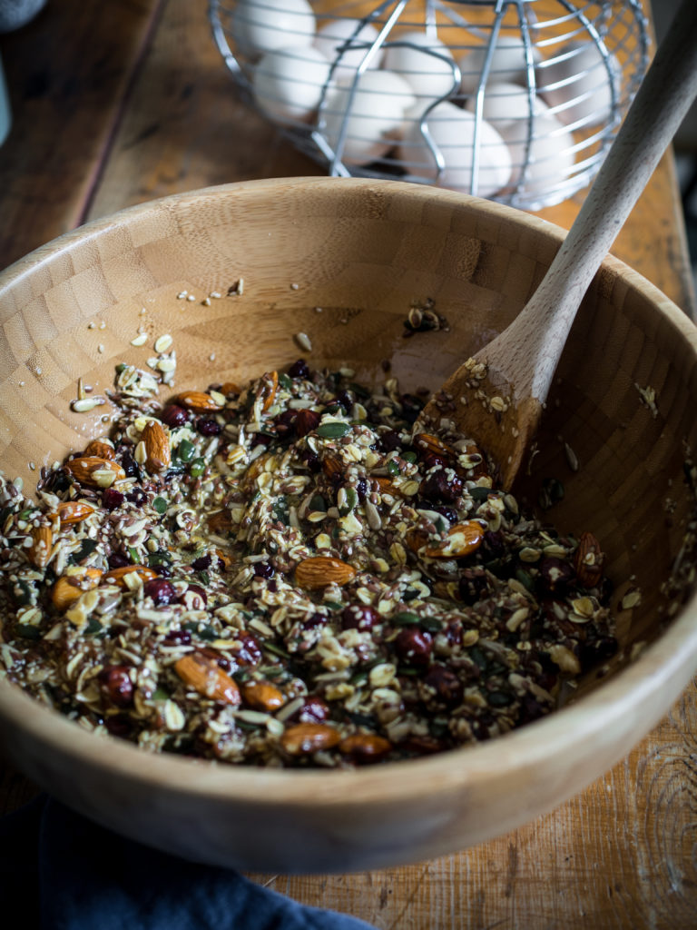 Loaded Nut and Seed Bread (Steinalderbrød)