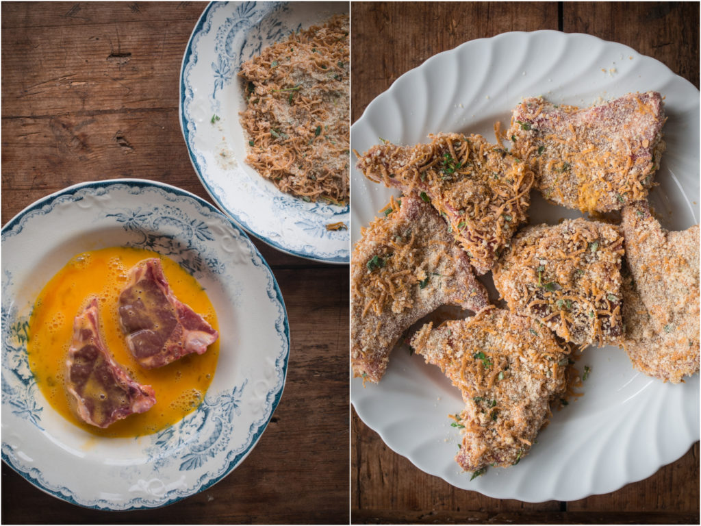 Brunost and Herb-Crusted Lamb Cutlets