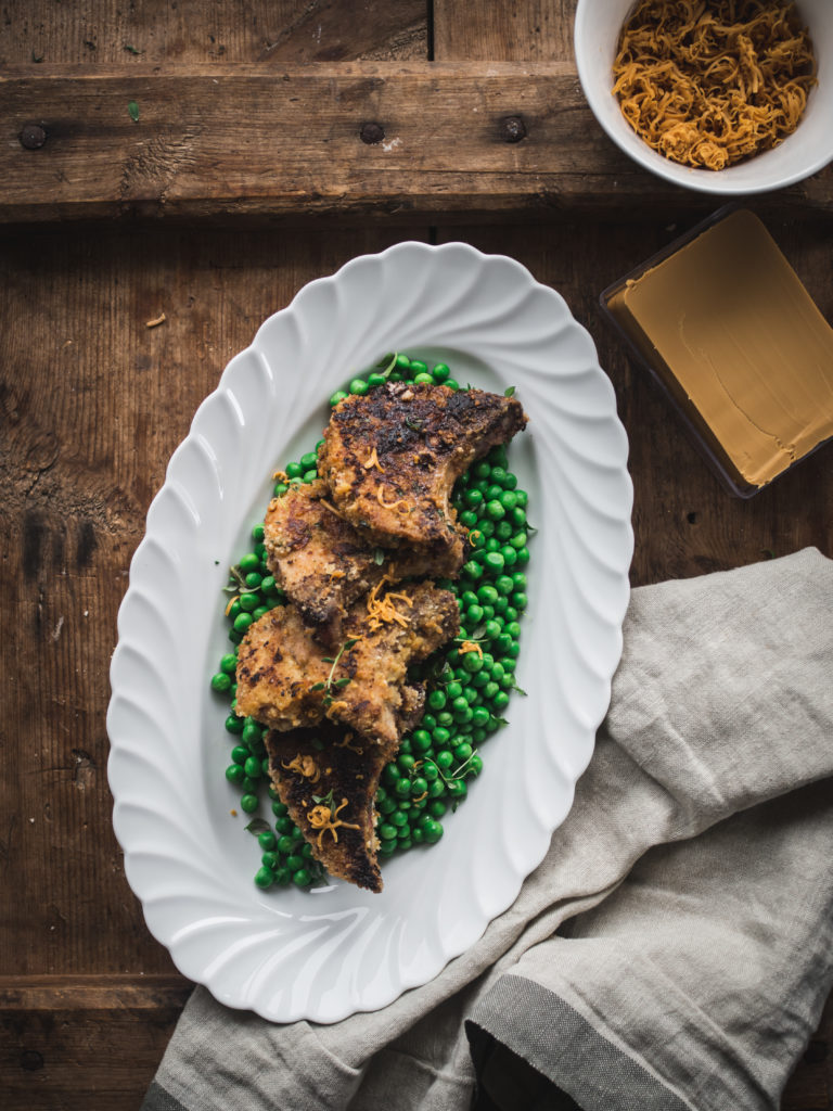 Brunost and Herb-Crusted Lamb Cutlets