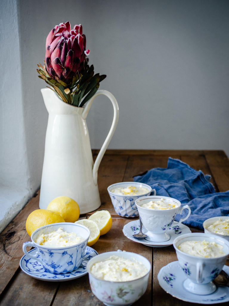 Sitronfromasj (Norwegian Lemon Mousse)