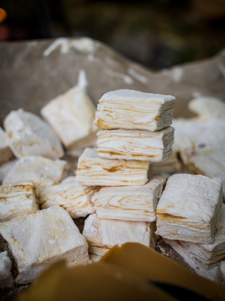 Homemade Brunost Marshmallows