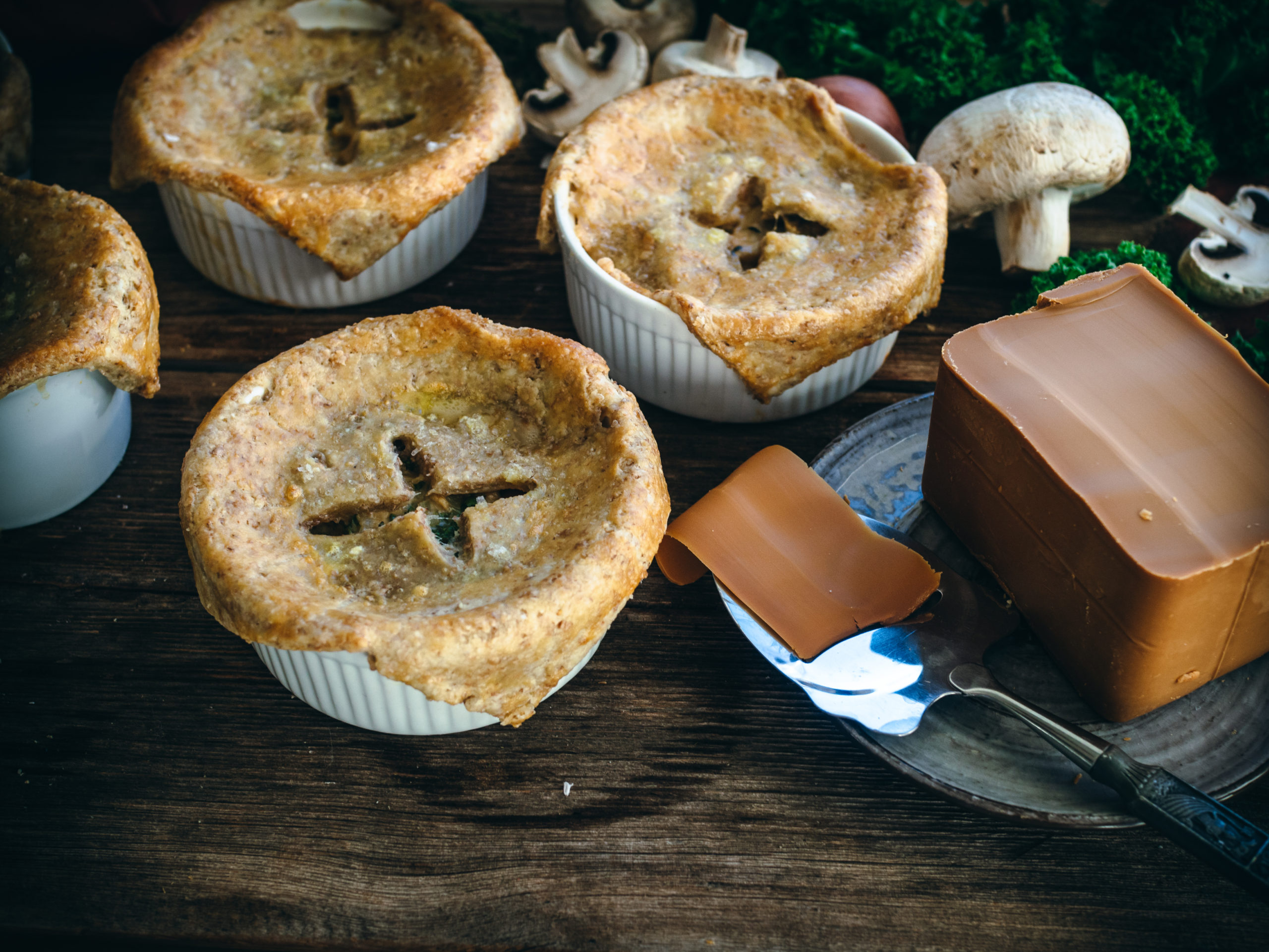 Brunost Turkey Pot Pies