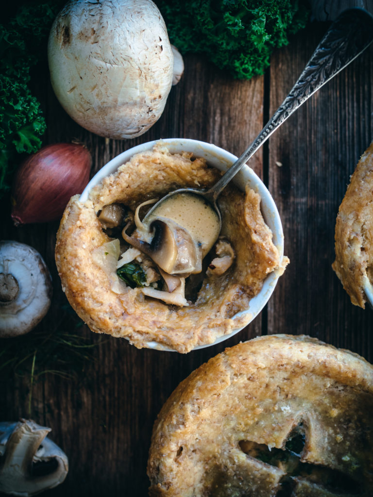 Brunost Turkey Pot Pies