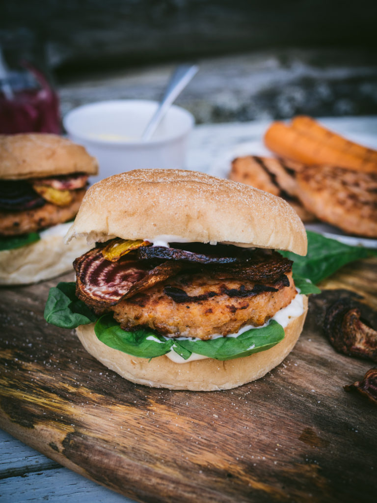 Salmon Burgers