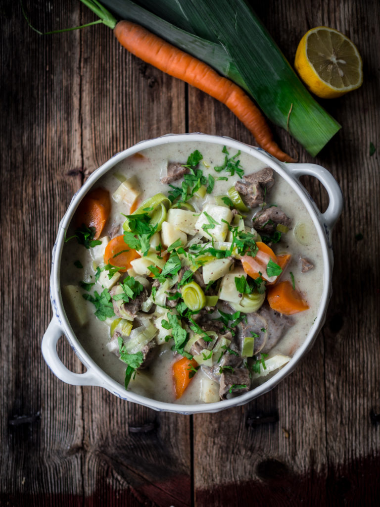 Norwegian Lamb Fricassee (lammefrikassé) 