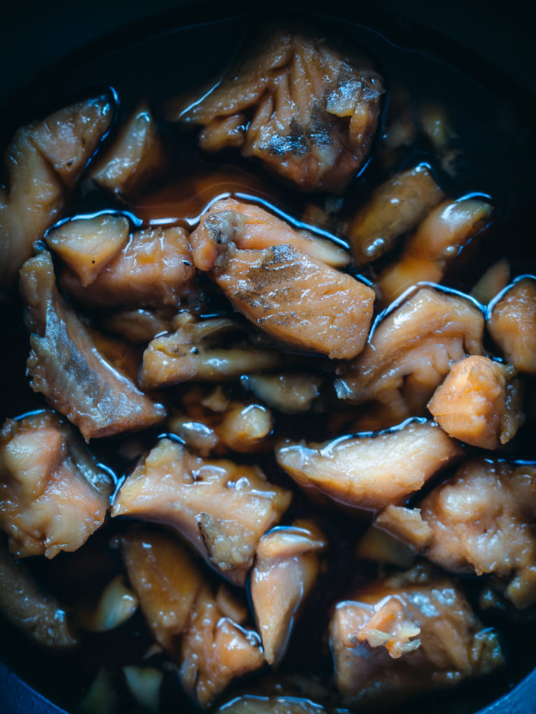 Rakfisk Cooked in Beer (rakfisk kokt i øl) 