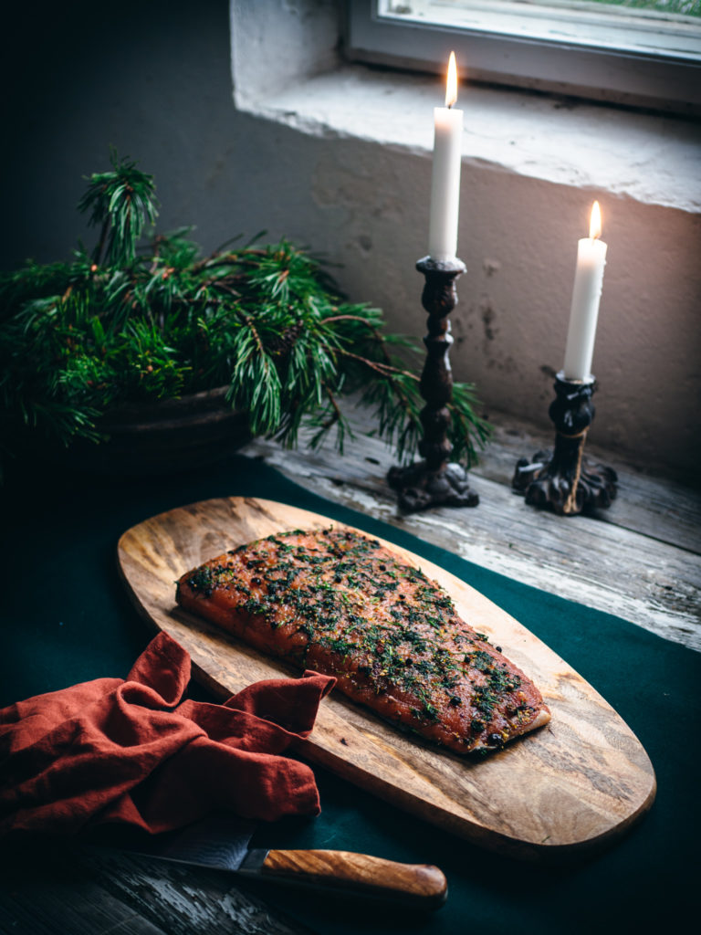 Winter Spiced Gravlax