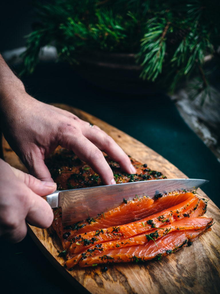 Winter Spiced Gravlax