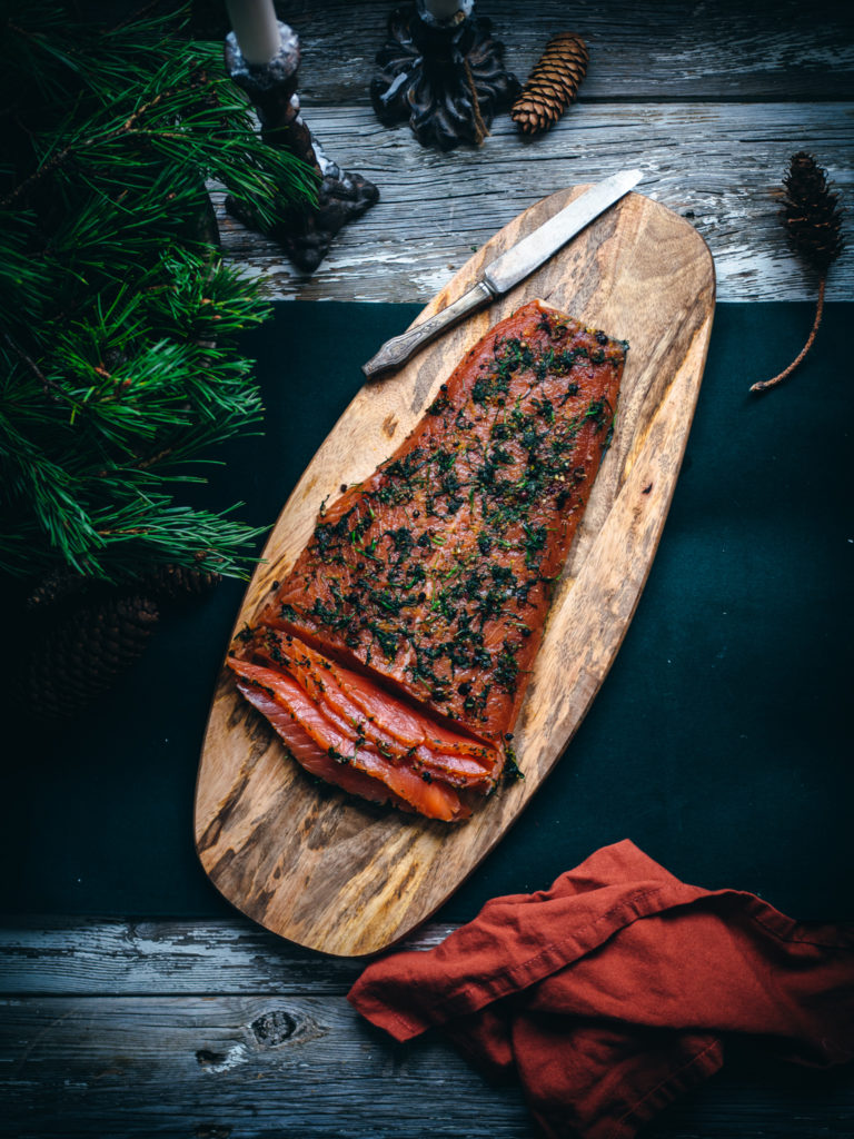 Winter Spiced Gravlax